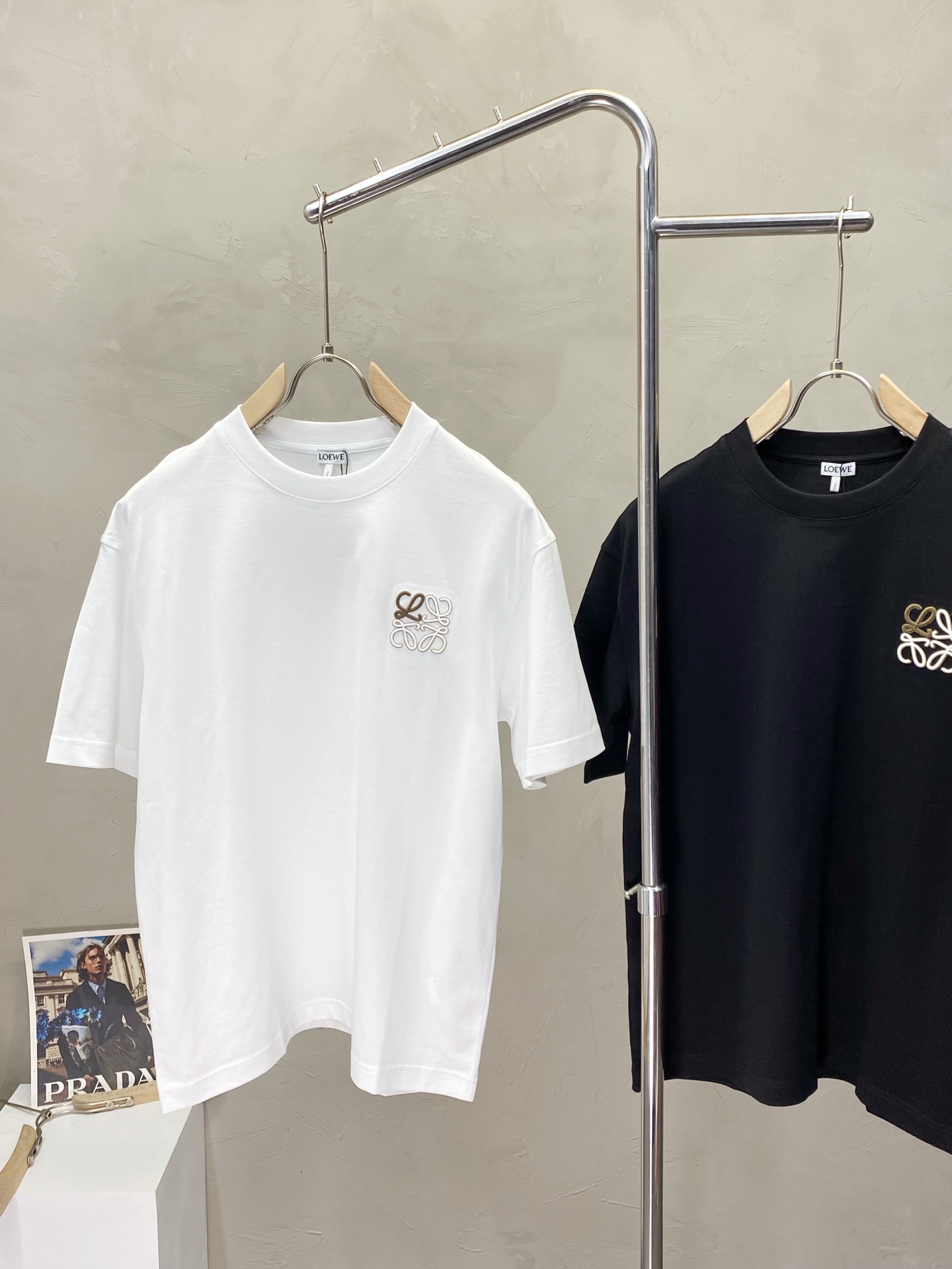 。LOEWE罗意威💥独家专供新款男士休闲短袖 高端  高端版本 时尚百搭爆款⚠️⚠️✨✨进口面料 手感超