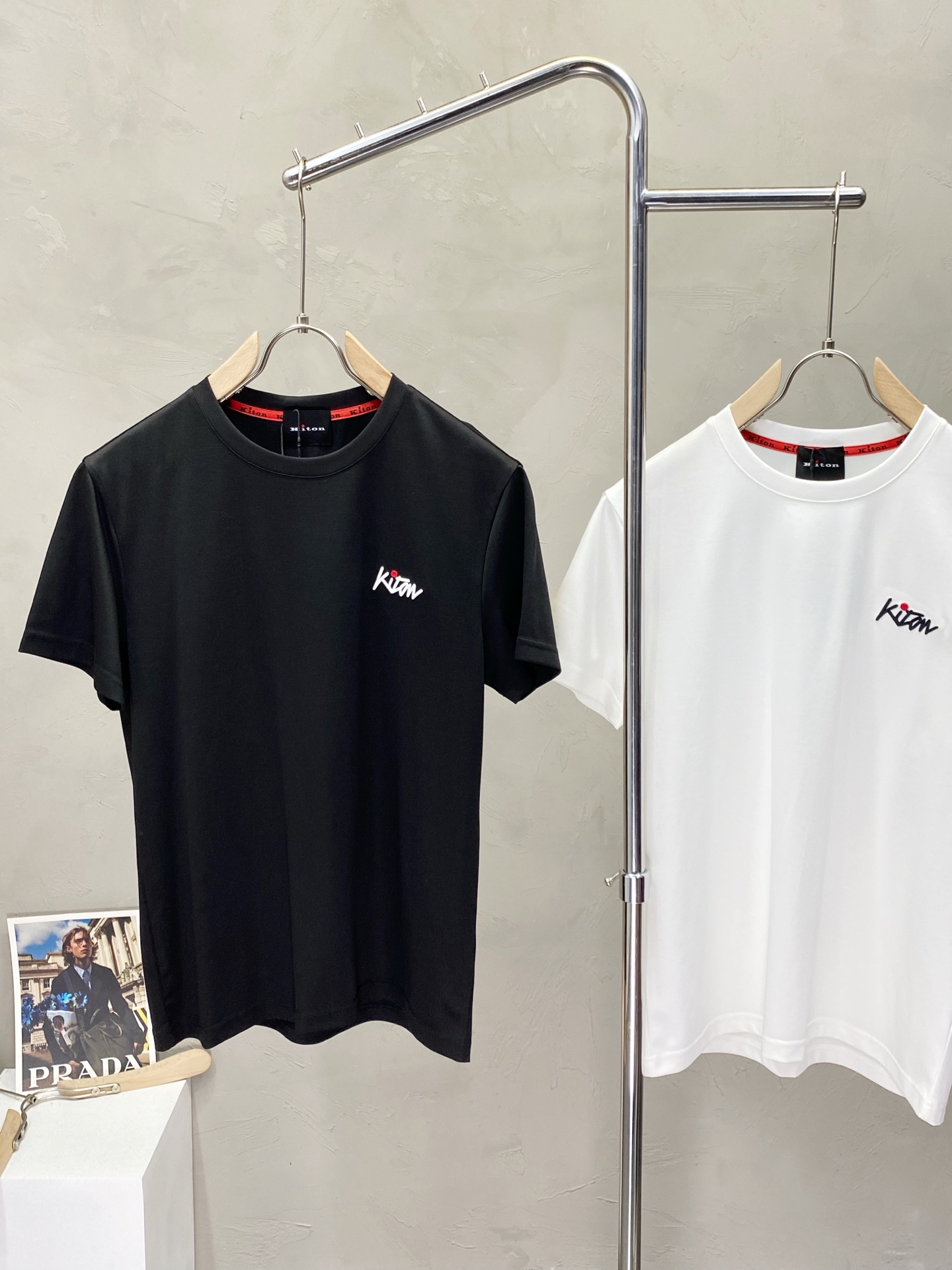 。KITON💥独家专供新款原单男士休闲短袖 高端  高端版本 时尚百搭爆款⚠️⚠️✨✨进口面料 手感超柔