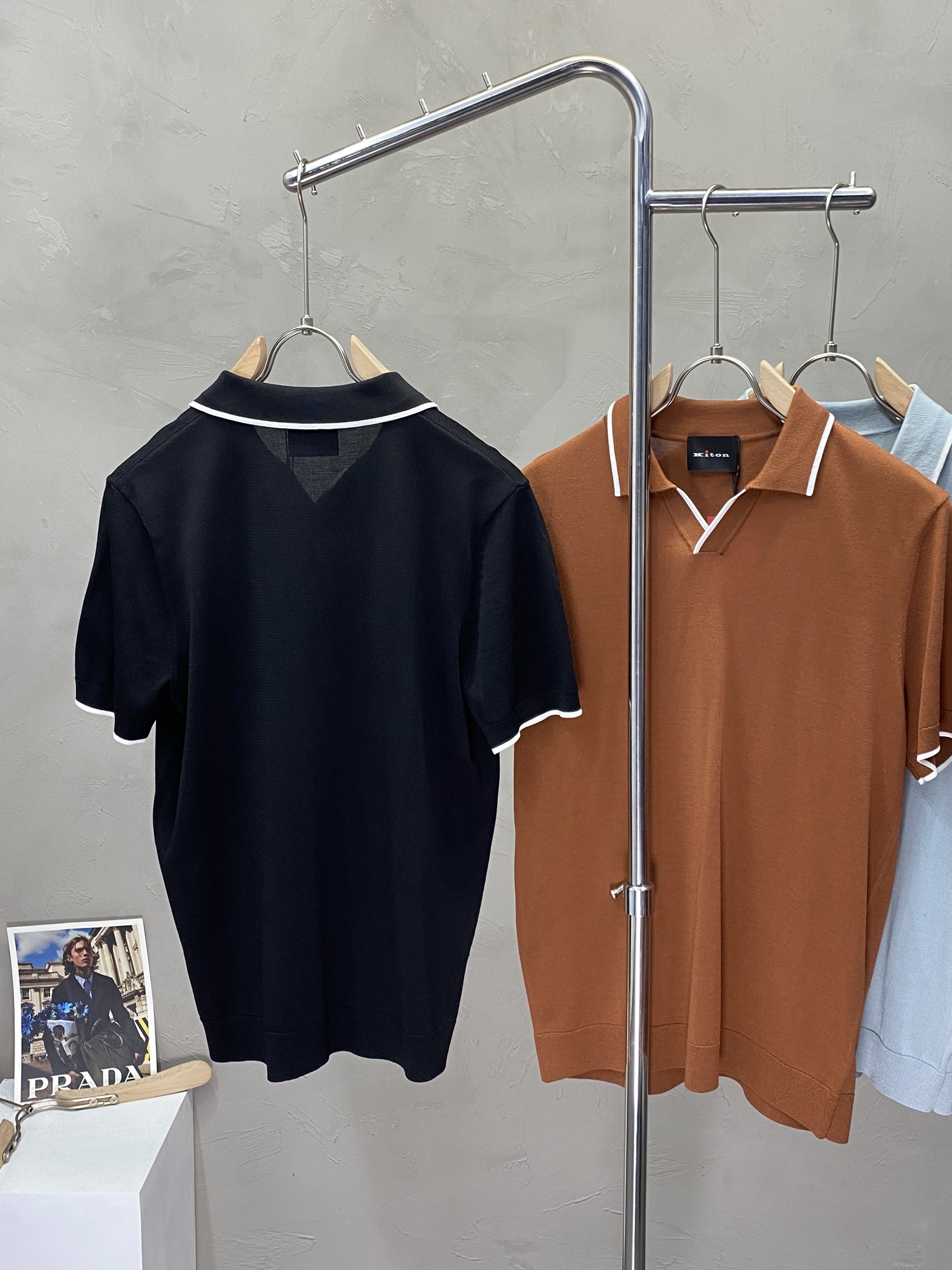 。KITON💥独家专供新款原单男士休闲短袖 高端定制 高端版本 时尚百搭爆款⚠️⚠️✨✨进口面料 手感超