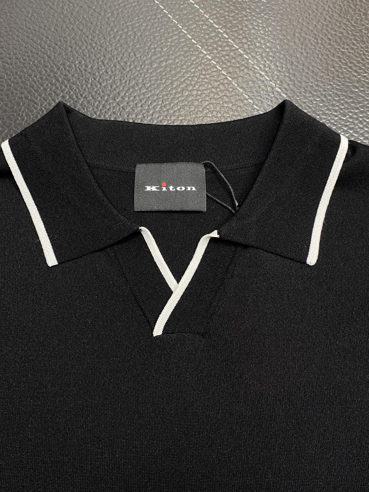 。KITON💥独家专供新款原单男士休闲短袖 高端定制 高端版本 时尚百搭爆款⚠️⚠️✨✨进口面料 手感超