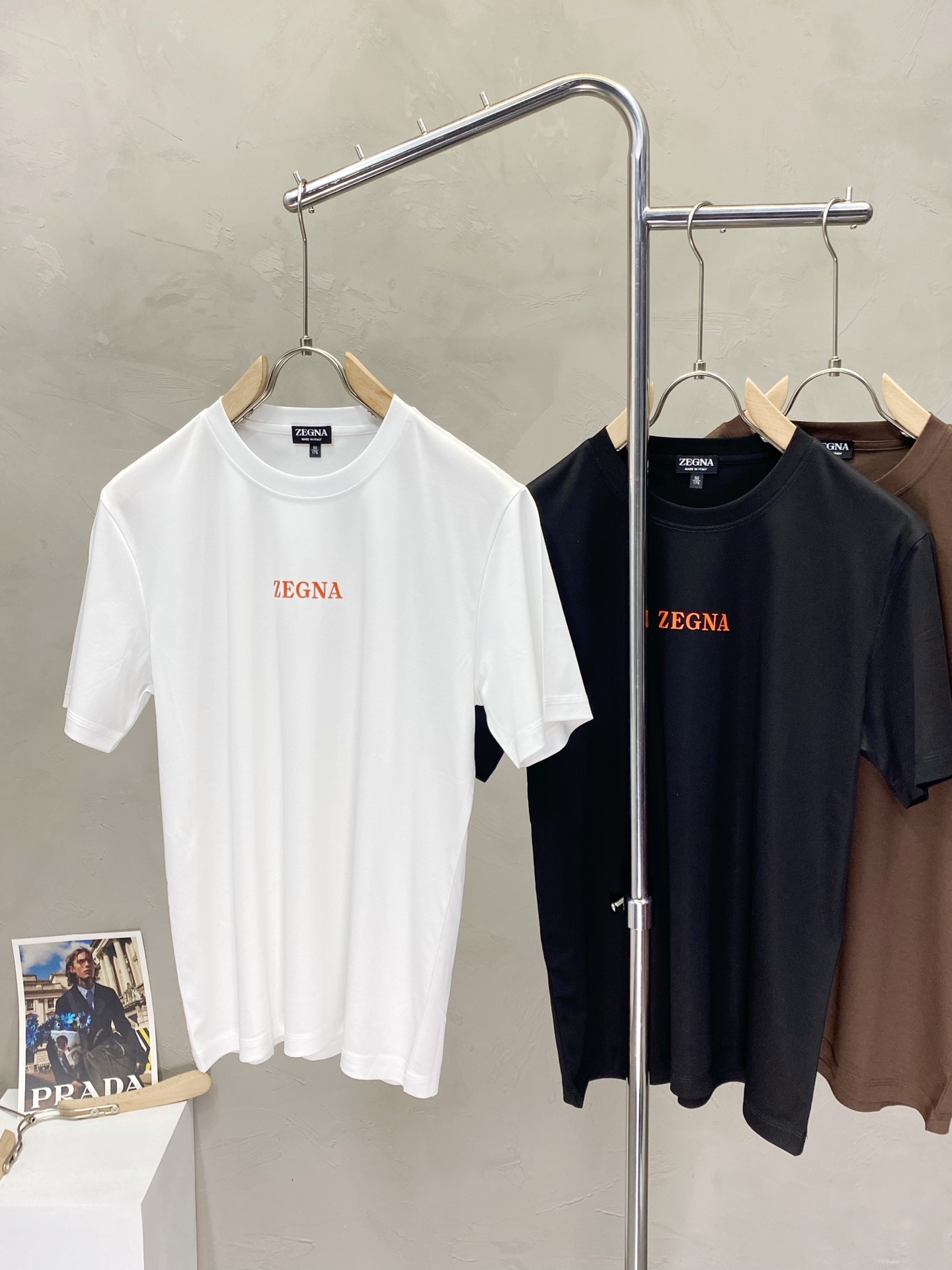。ZEGNA杰尼亚💥独家专供新款原单男士休闲短袖 高端定制 高版本 时尚百搭爆款⚠️⚠️✨✨进口面料 手