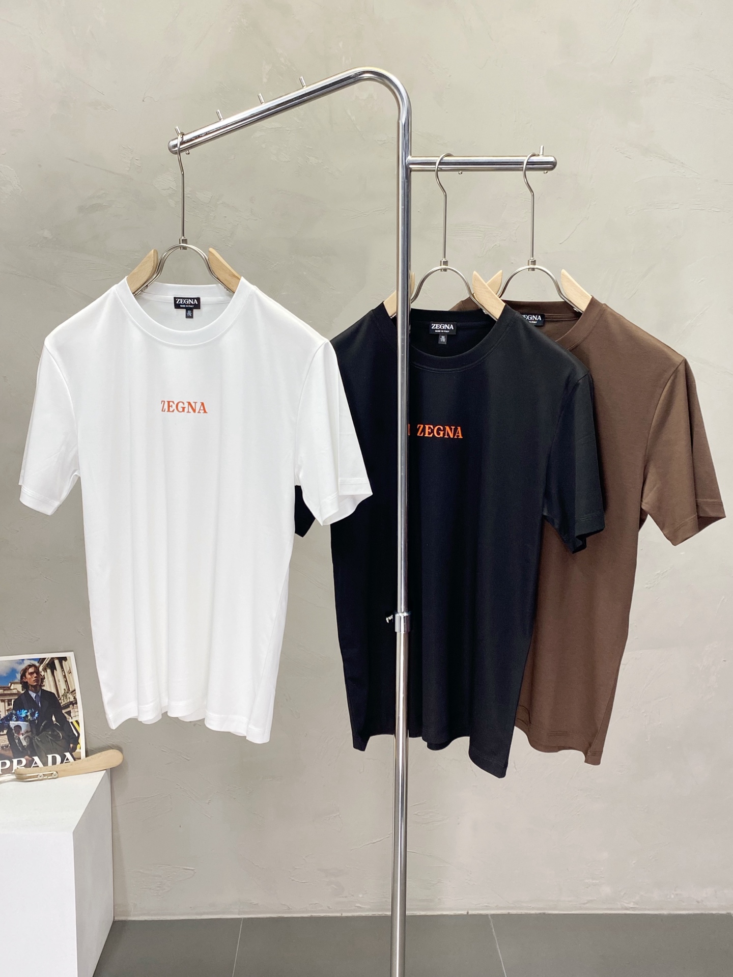 。ZEGNA杰尼亚💥独家专供新款原单男士休闲短袖 高端定制 高版本 时尚百搭爆款⚠️⚠️✨✨进口面料 手