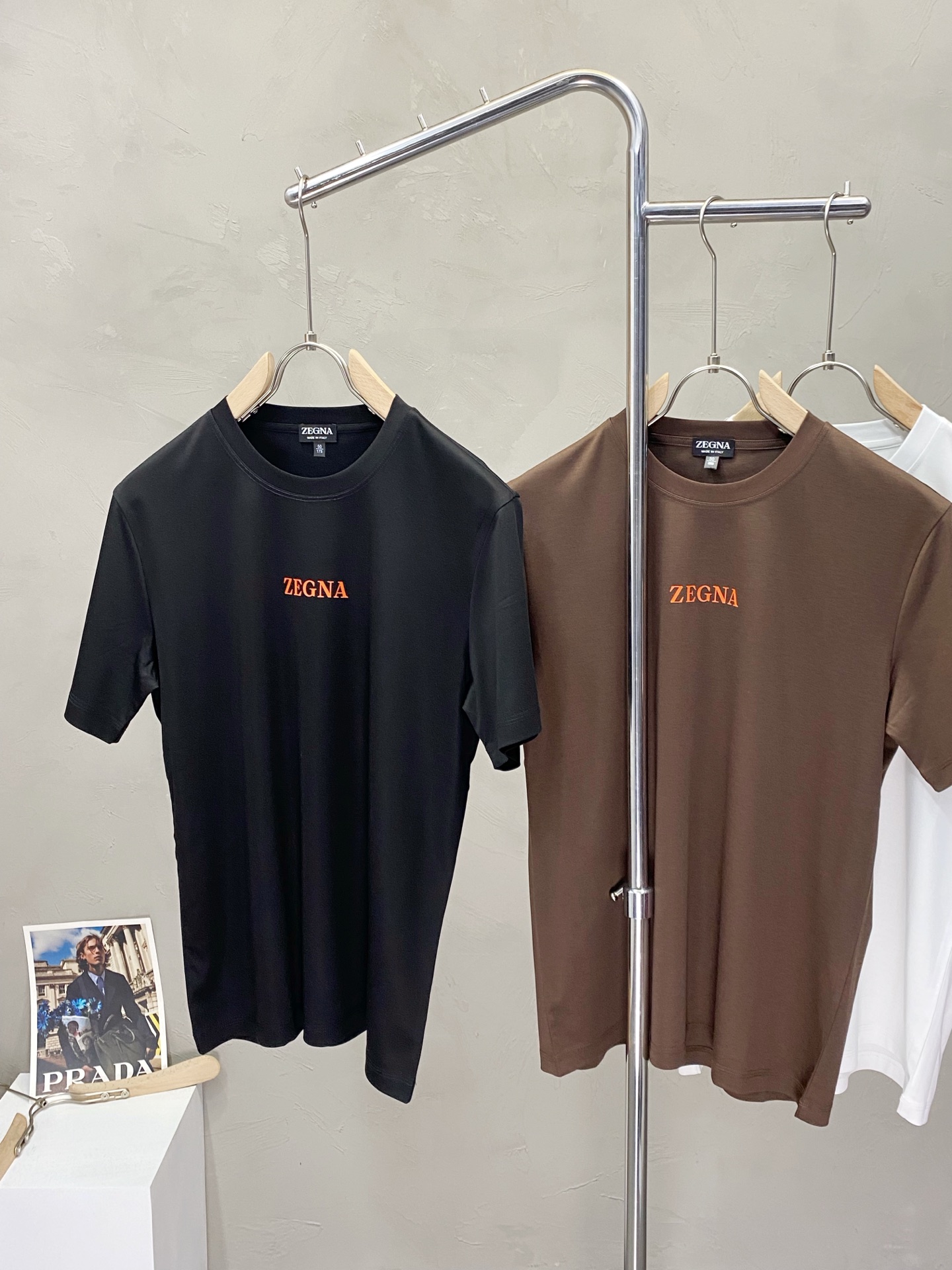 。ZEGNA杰尼亚💥独家专供新款原单男士休闲短袖 高端定制 高版本 时尚百搭爆款⚠️⚠️✨✨进口面料 手