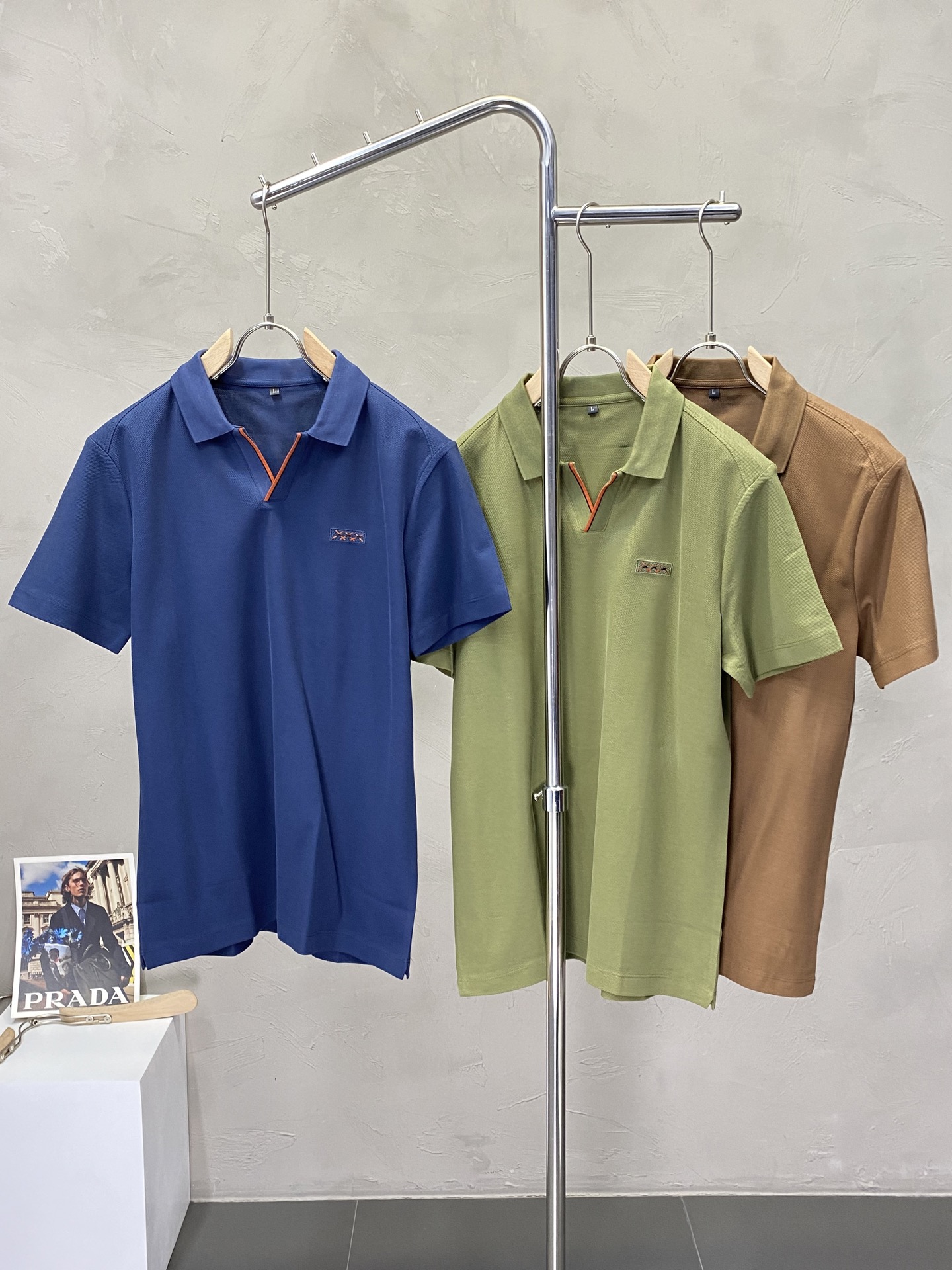 。ZEGNA杰尼亚💥独家专供新款原单男士休闲短袖 高端定制 高版本 时尚百搭爆款⚠️⚠️✨✨进口面料 手