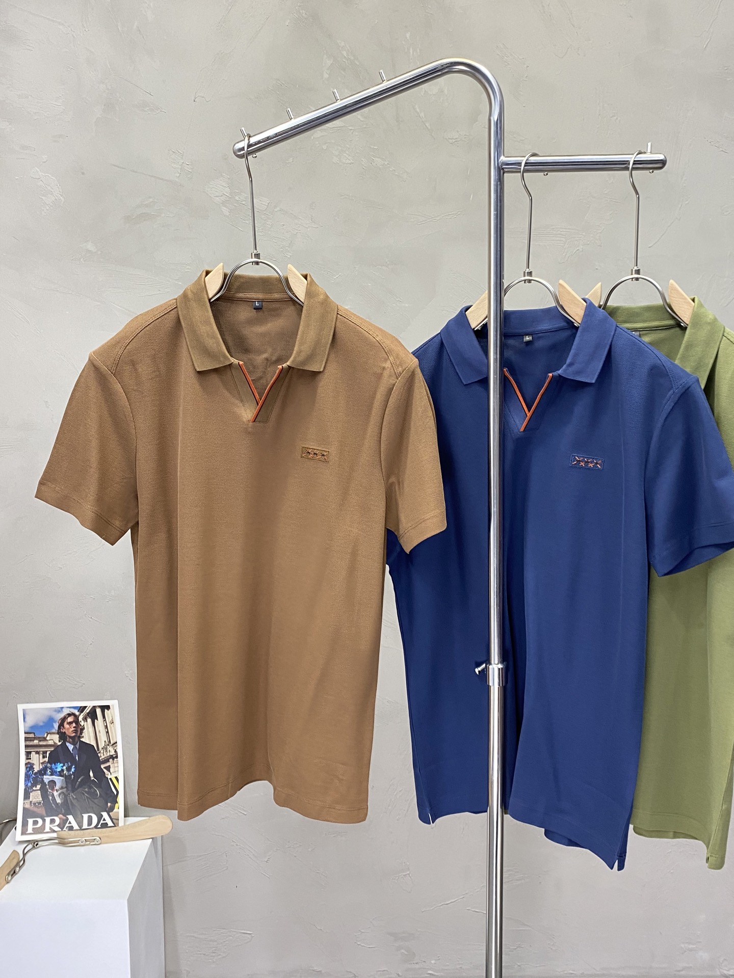 。ZEGNA杰尼亚💥独家专供新款原单男士休闲短袖 高端定制 高版本 时尚百搭爆款⚠️⚠️✨✨进口面料 手