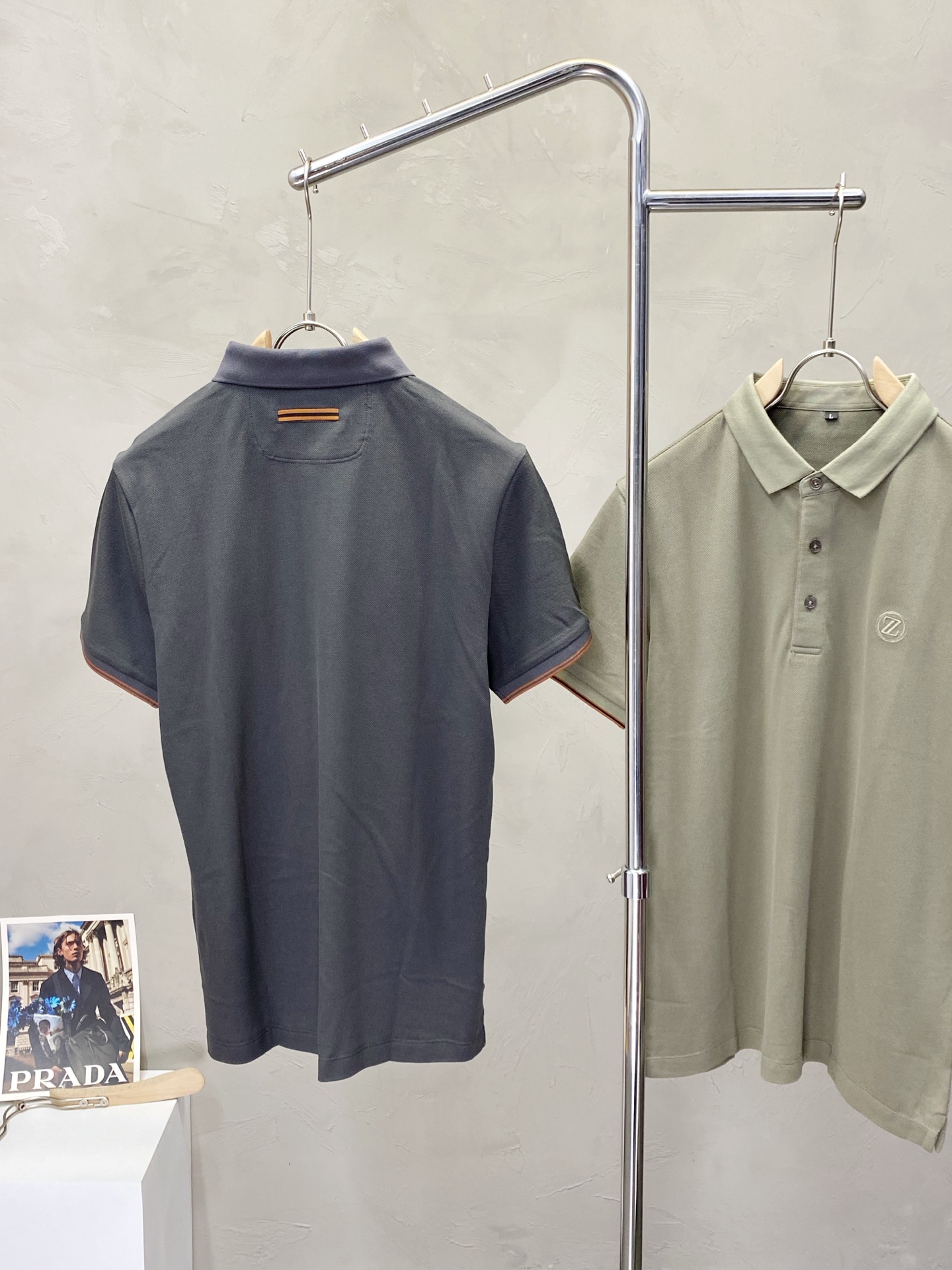 。ZEGNA杰尼亚💥独家专供新款原单男士休闲短袖 高端定制 高版本 时尚百搭爆款⚠️⚠️✨✨进口面料 手