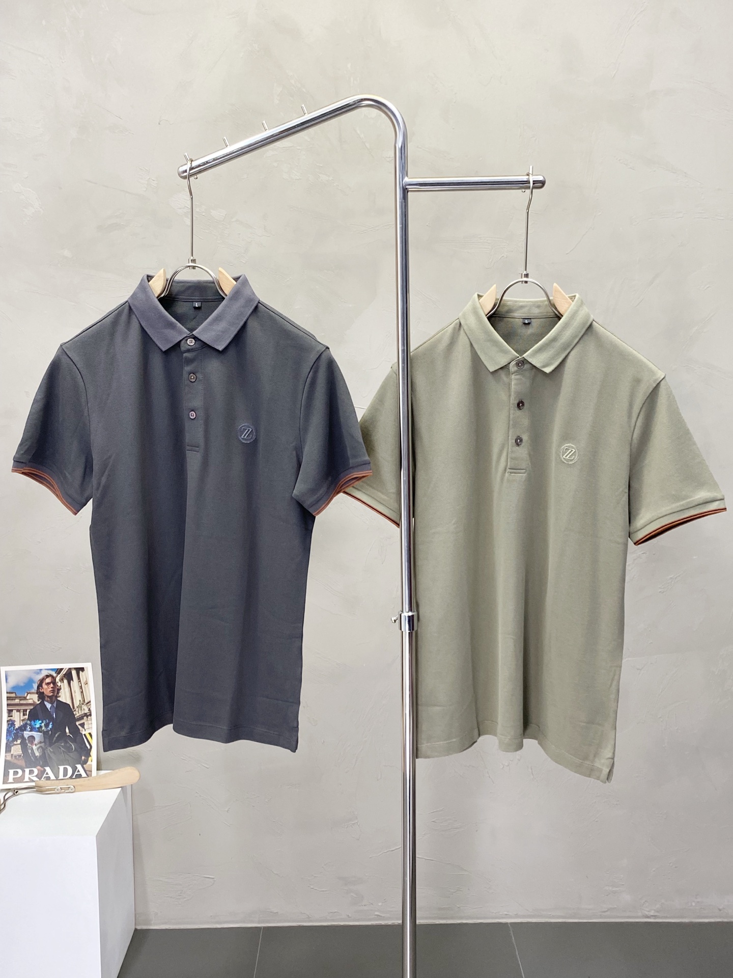 。ZEGNA杰尼亚💥独家专供新款原单男士休闲短袖 高端定制 高版本 时尚百搭爆款⚠️⚠️✨✨进口面料 手