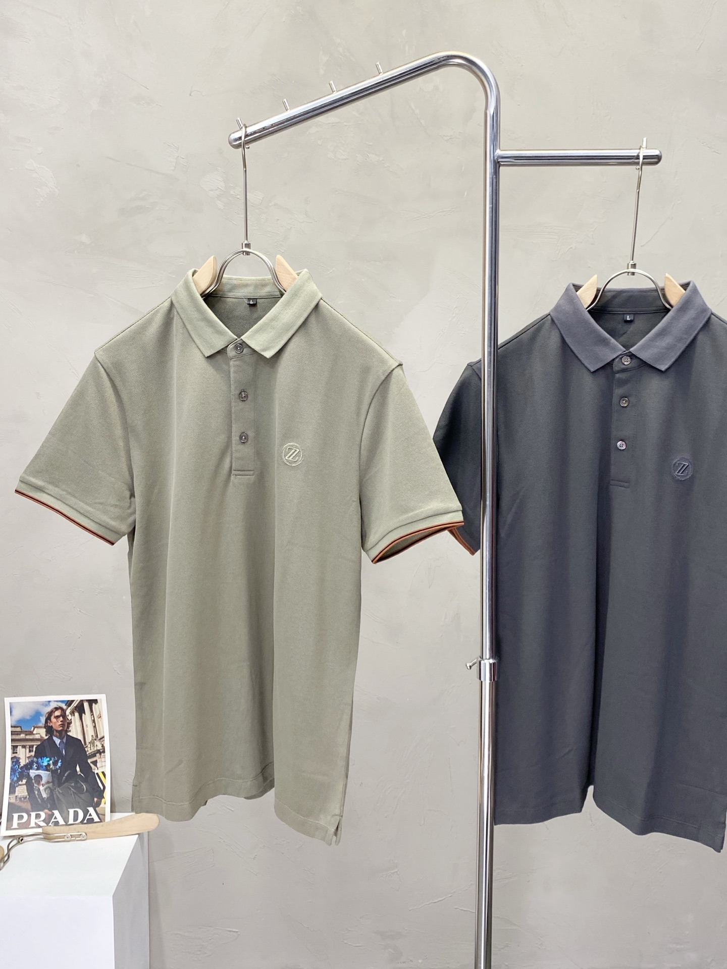 。ZEGNA杰尼亚💥独家专供新款原单男士休闲短袖 高端定制 高版本 时尚百搭爆款⚠️⚠️✨✨进口面料 手