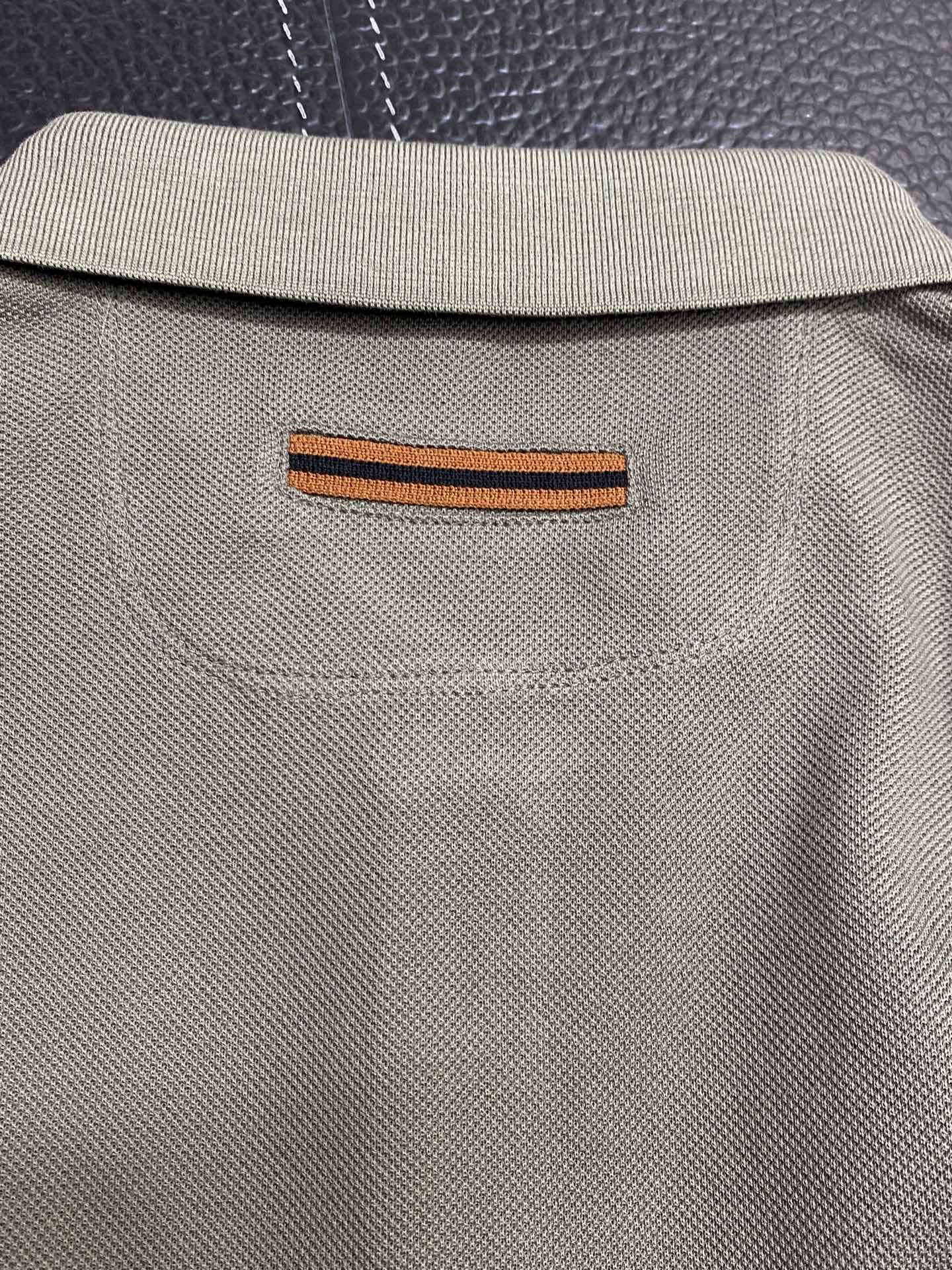 。ZEGNA杰尼亚💥独家专供新款原单男士休闲短袖 高端定制 高版本 时尚百搭爆款⚠️⚠️✨✨进口面料 手