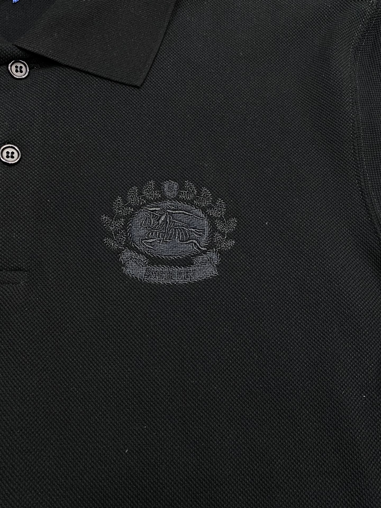 。Burberry巴宝莉💥独家专供春夏新款原单男士休闲短袖。高端定制 高版本 时尚百搭爆款⚠️✨原版进口