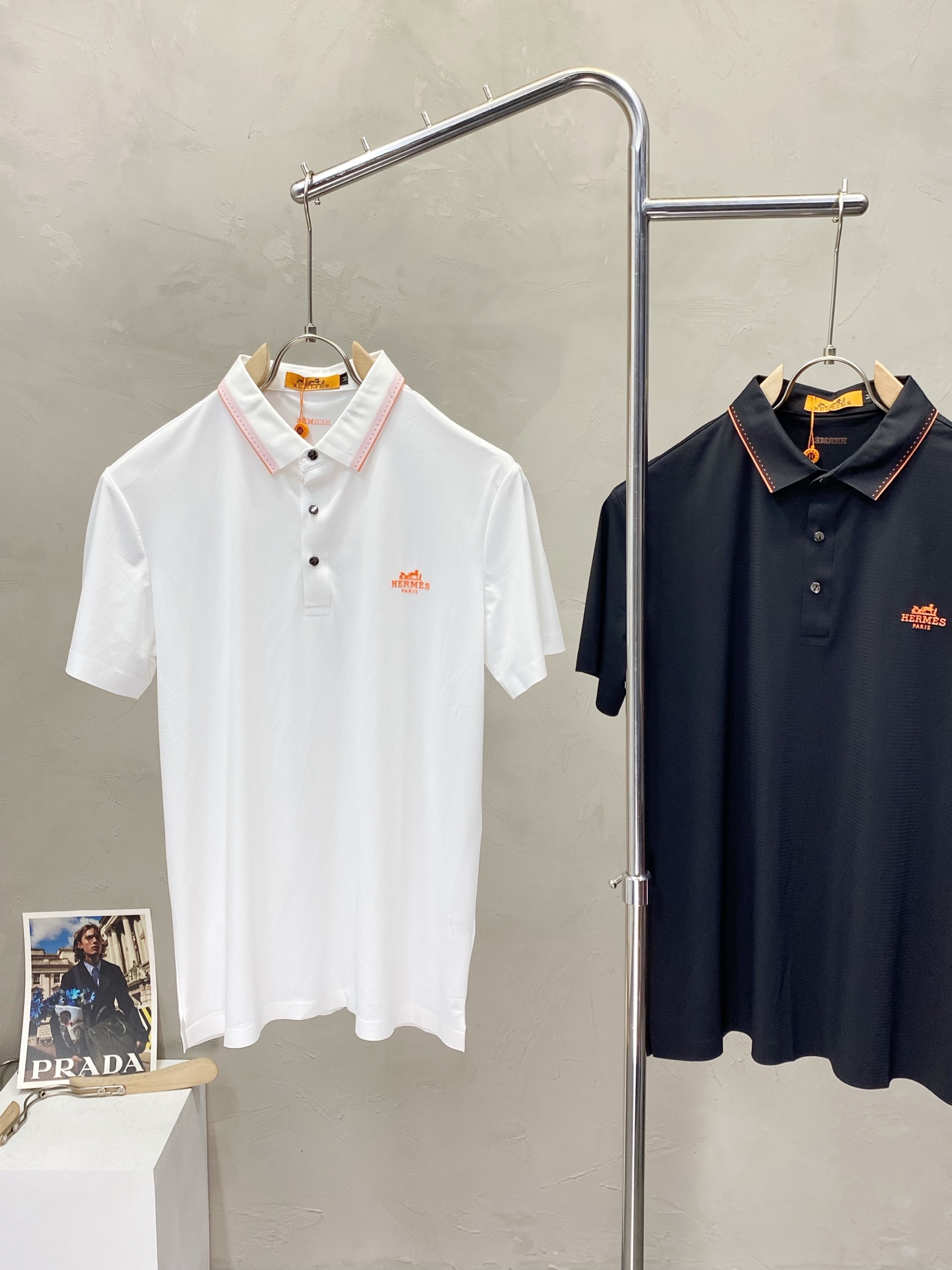 ｡HERMES爱马仕💥独家专供新款原单男士休闲短袖 高端定制 高版本 时尚百搭爆款⚠️⚠️✨✨进口面料 