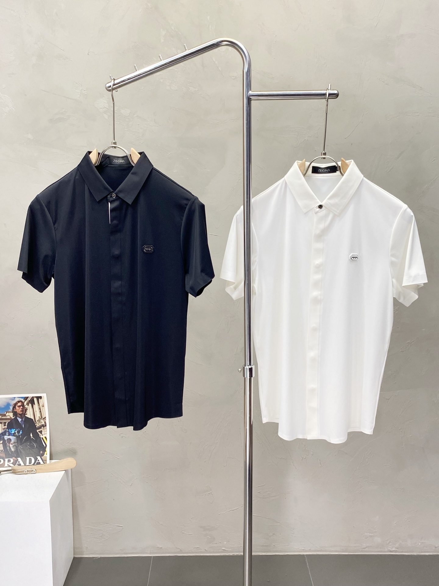 。ZEGNA杰尼亚💥独家专供新款原单男士休闲短袖 高端定制 高版本 时尚百搭爆款⚠️⚠️✨✨进口面料 手