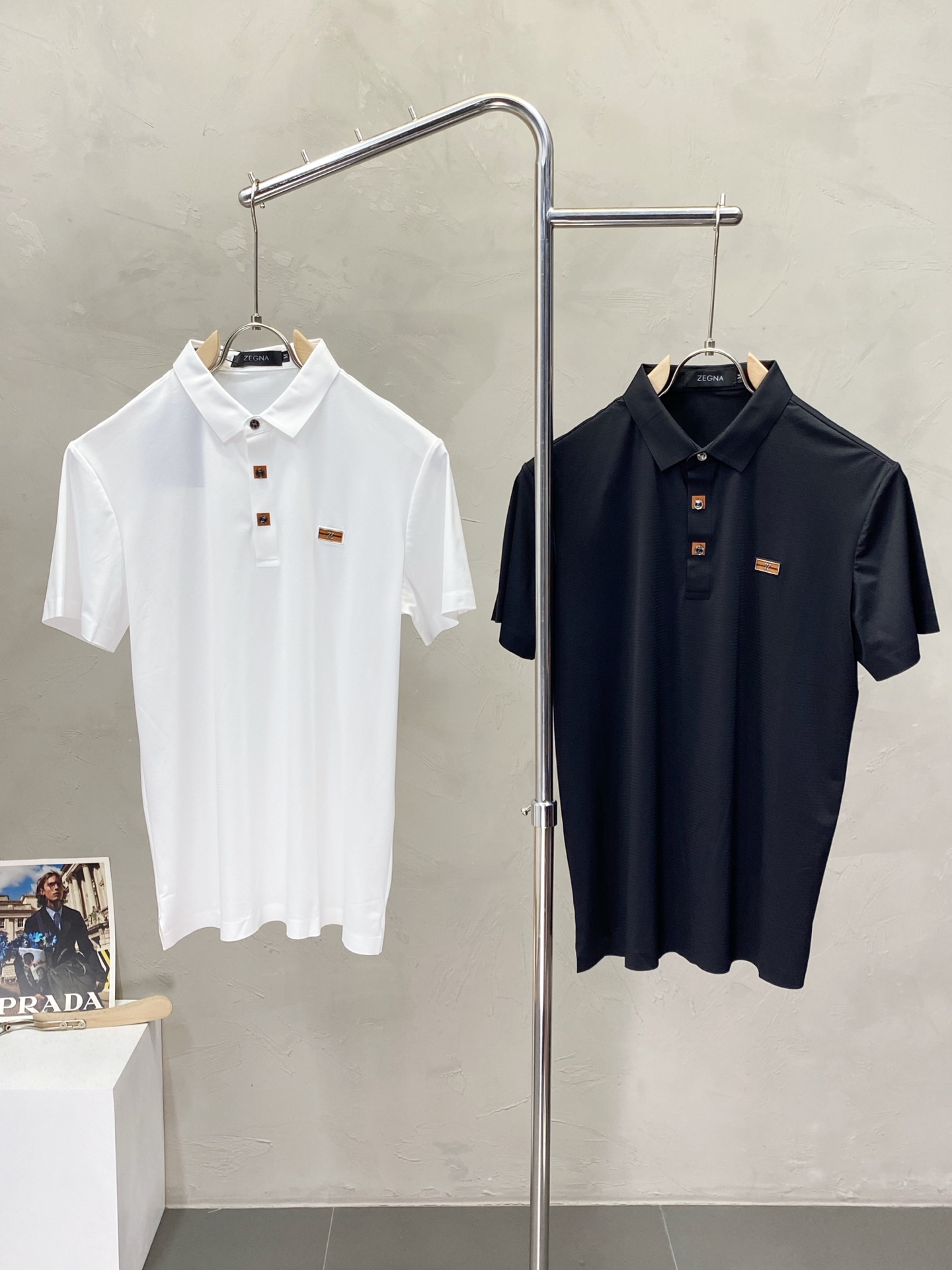 。ZEGNA杰尼亚💥独家专供新款原单男士休闲短袖 高端定制 高版本 时尚百搭爆款⚠️⚠️✨✨进口面料 手