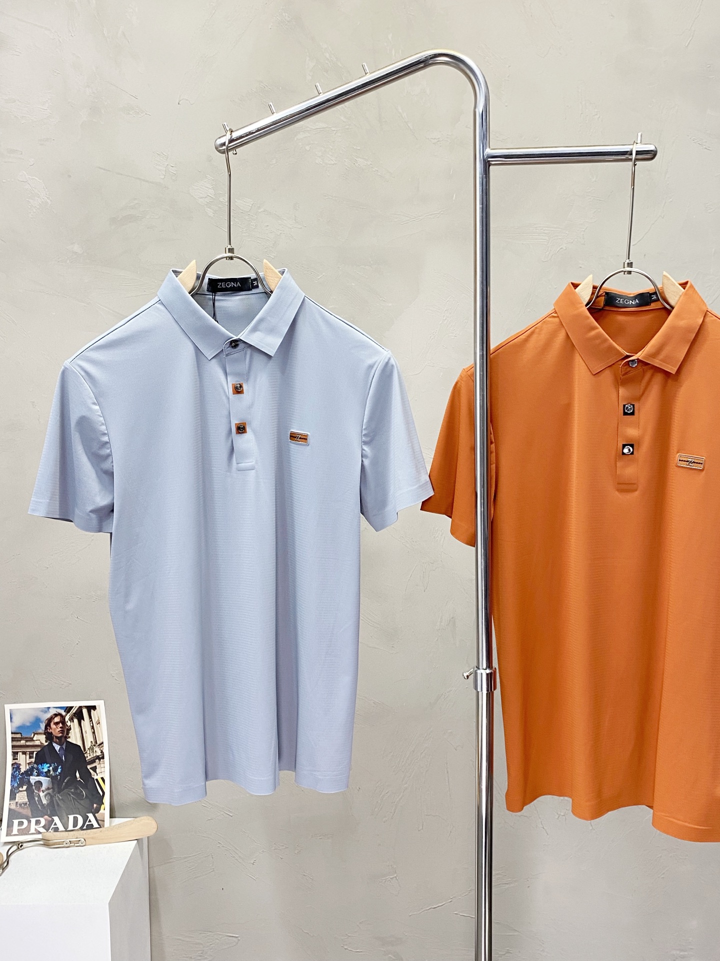 。ZEGNA杰尼亚💥独家专供新款原单男士休闲短袖 高端定制 高版本 时尚百搭爆款⚠️⚠️✨✨进口面料 手