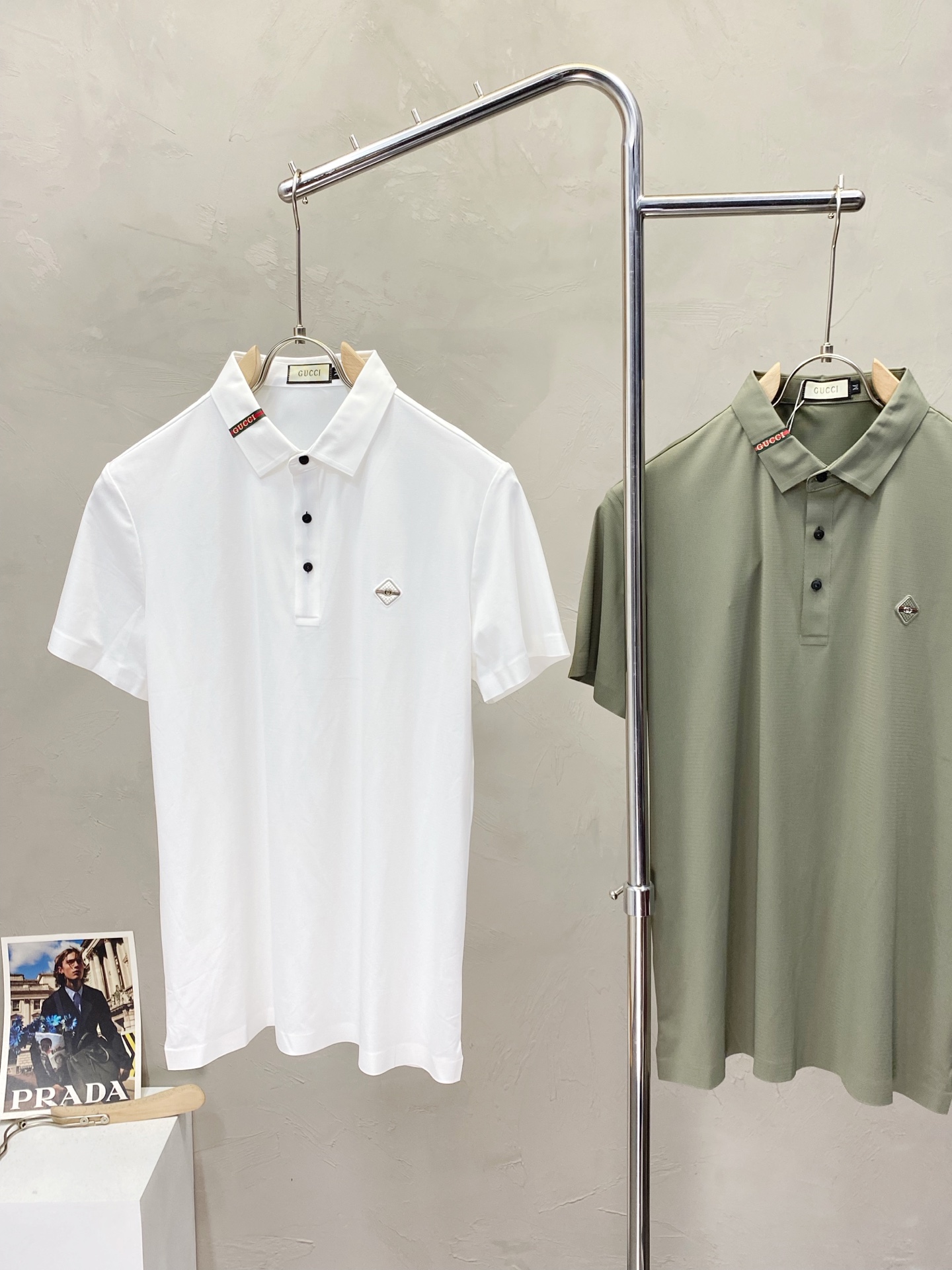 。Gucci古驰💥独家专供新款原单男士休闲短袖 高端定制 高版本 时尚百搭爆款⚠️⚠️✨✨进口面料 手感