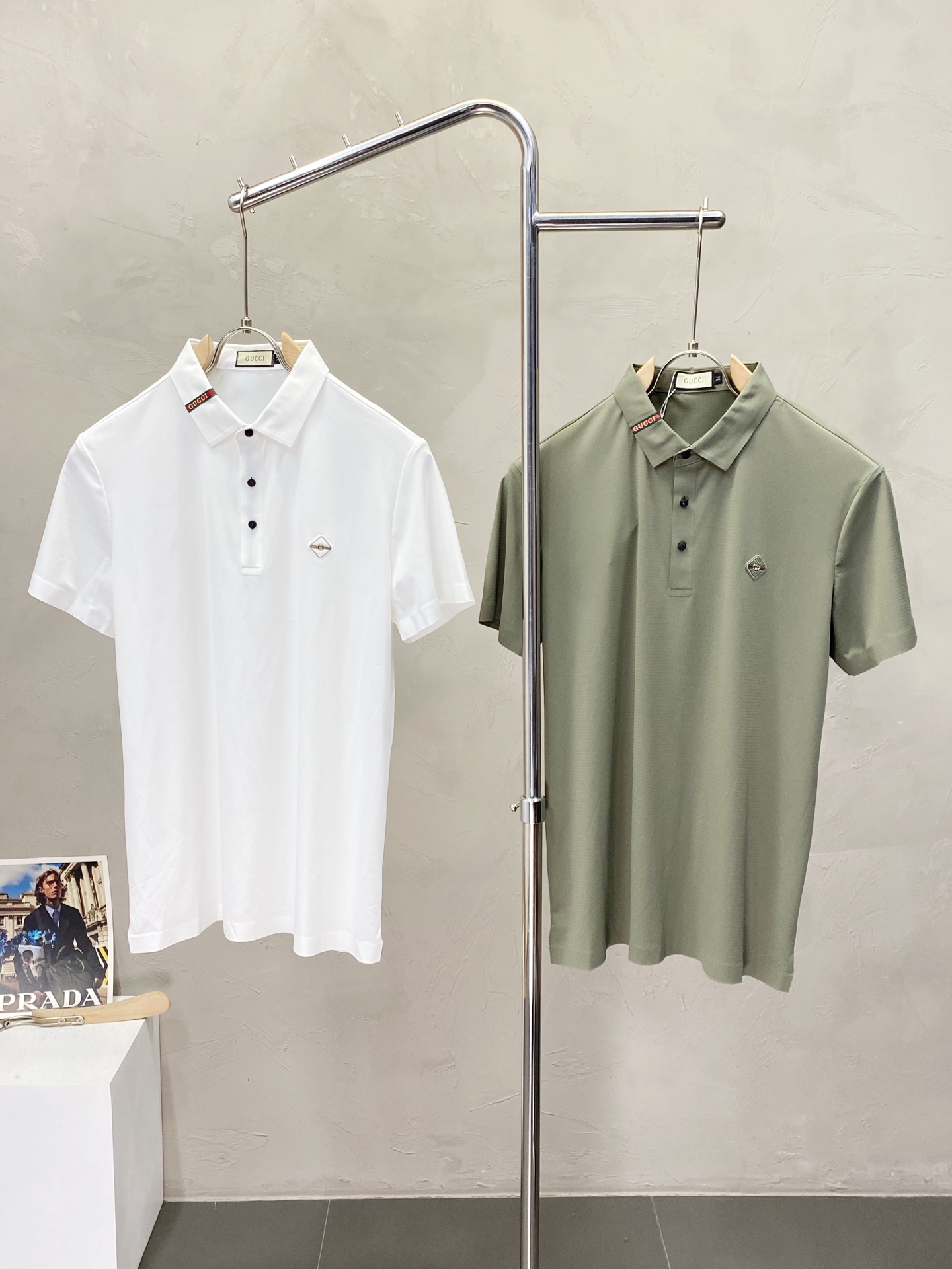 。Gucci古驰💥独家专供新款原单男士休闲短袖 高端定制 高版本 时尚百搭爆款⚠️⚠️✨✨进口面料 手感