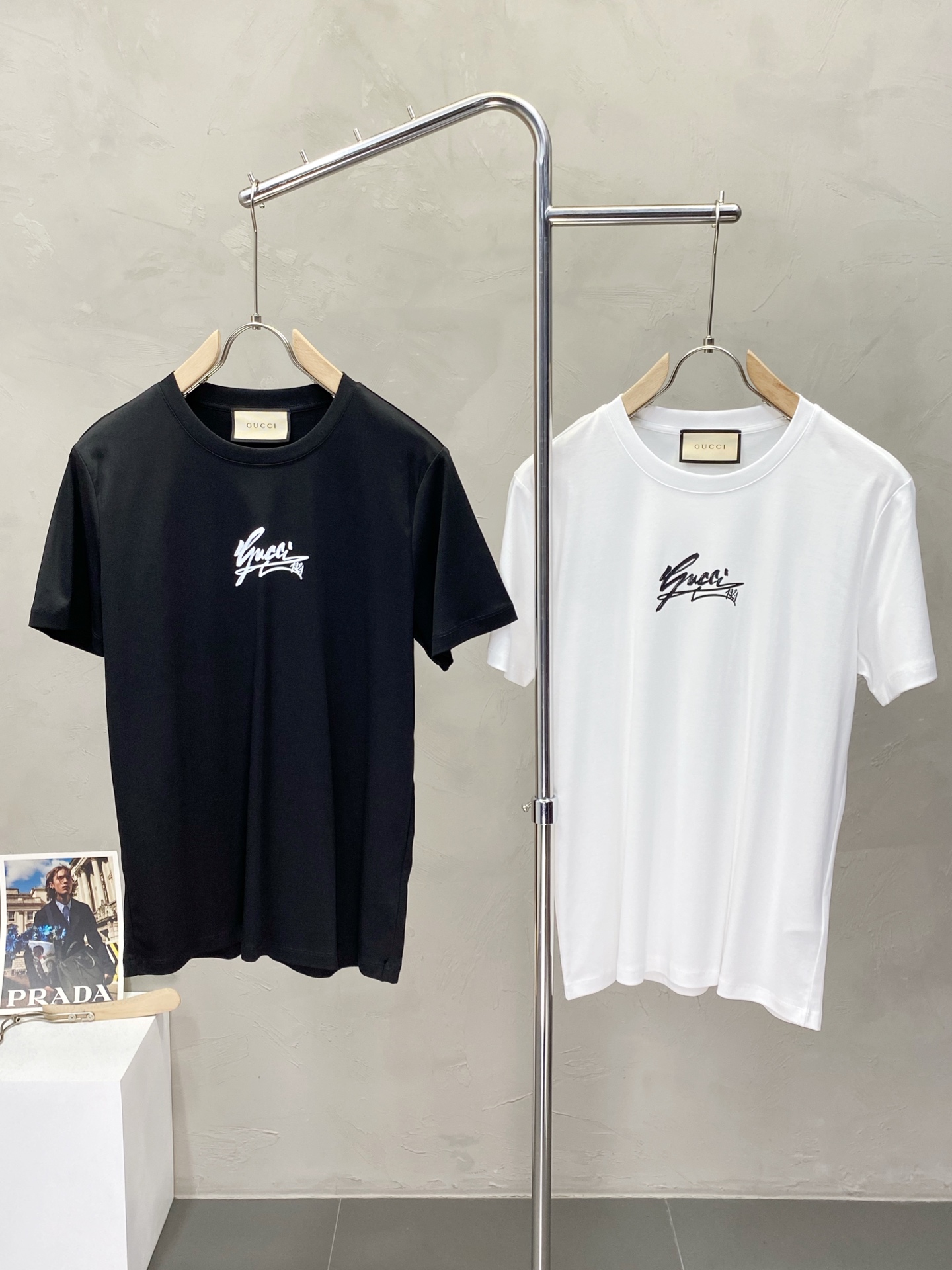 。Gucci古驰💥独家专供新款原单男士休闲短袖 高端定制 高版本 时尚百搭爆款⚠️⚠️✨✨进口面料 手感