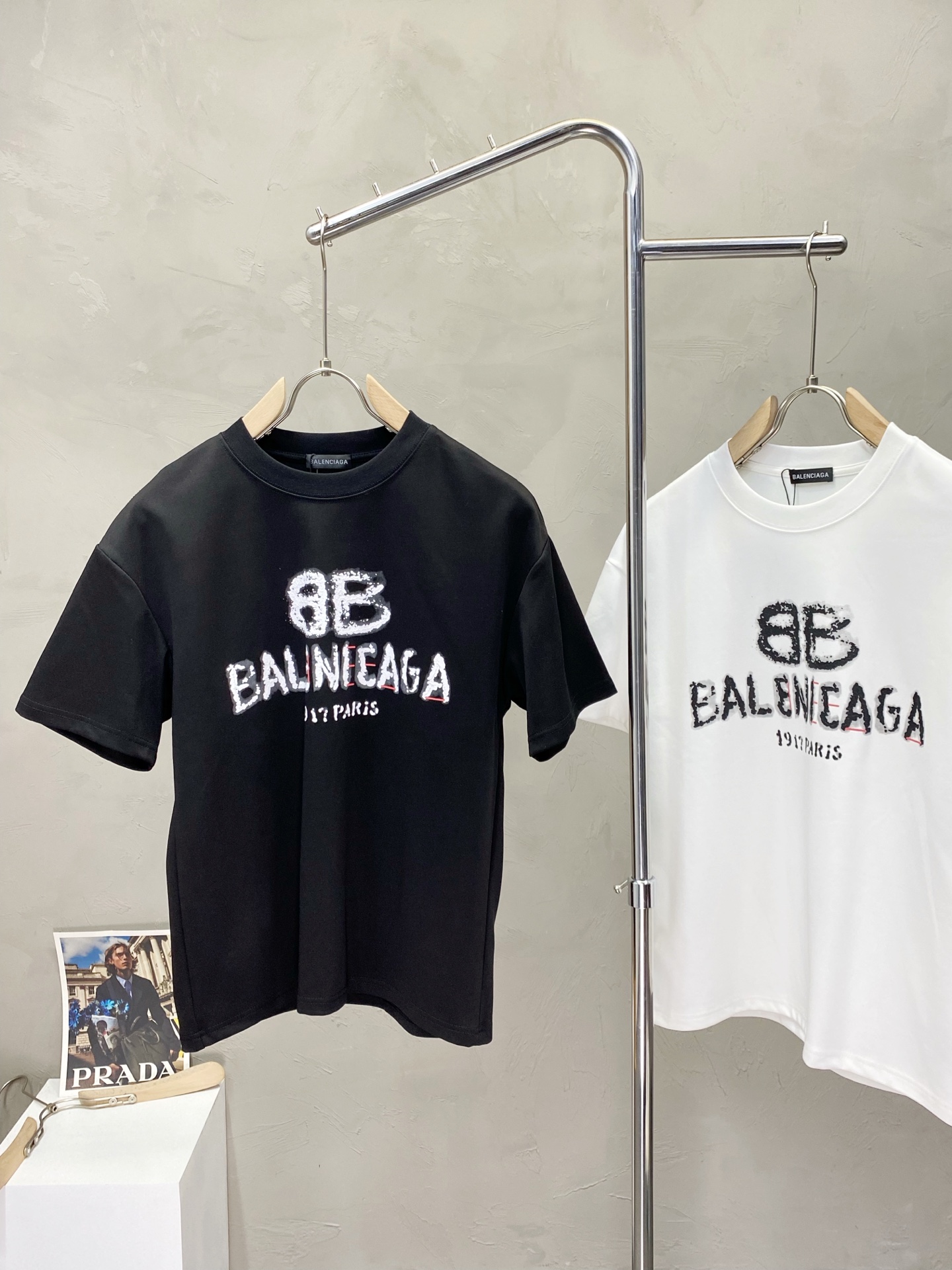 。Balenciga巴黎世家💥独家专供新款原单男士休闲短袖 高端定制 高版本 时尚百搭爆款⚠️⚠️✨✨进