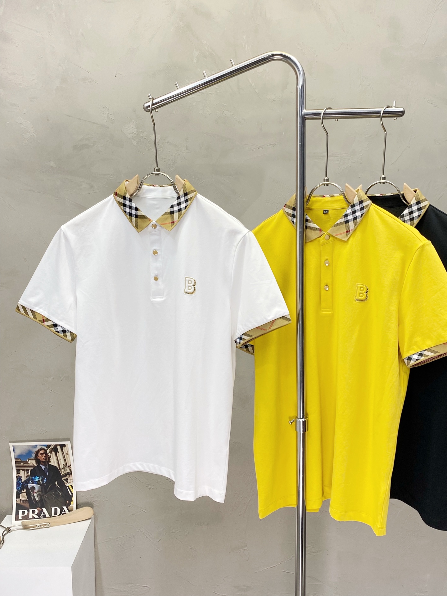 。Burberry巴宝莉💥独家专供新款原单男士休闲短袖 高端定制 高端版本 时尚百搭爆款⚠️⚠️✨✨进口