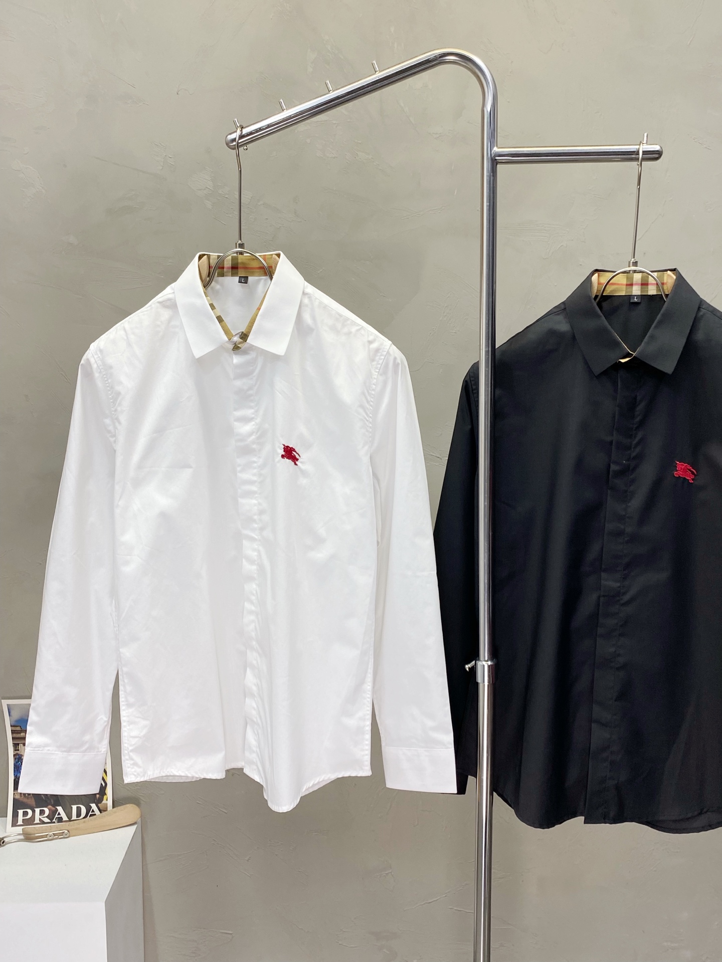 。Burberry巴宝莉💥独家专供新款原单男士休闲长袖衬衫 高端定制 高端版本 时尚百搭爆款⚠️⚠️✨✨