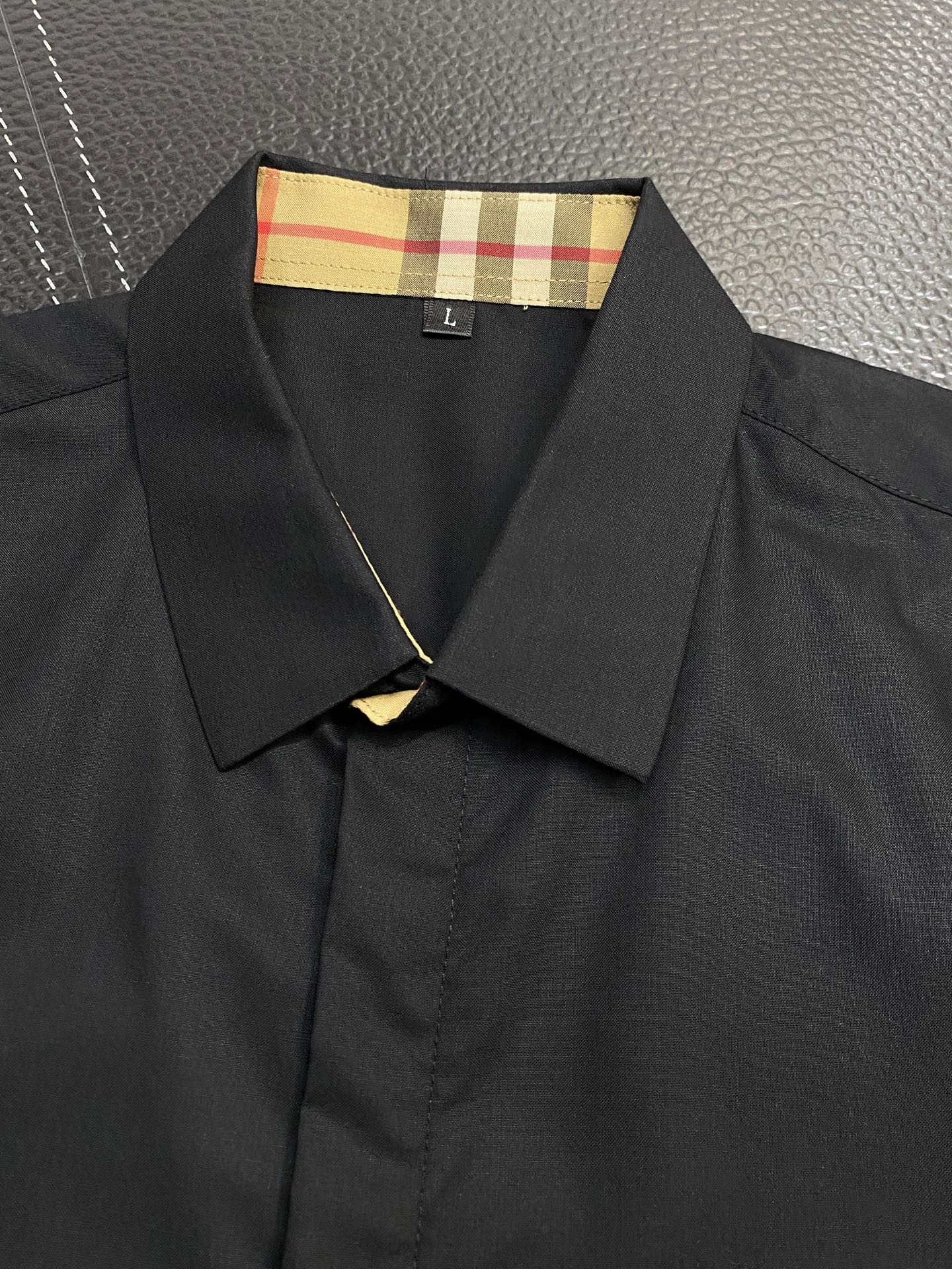 。Burberry巴宝莉💥独家专供新款原单男士休闲长袖衬衫 高端定制 高端版本 时尚百搭爆款⚠️⚠️✨✨