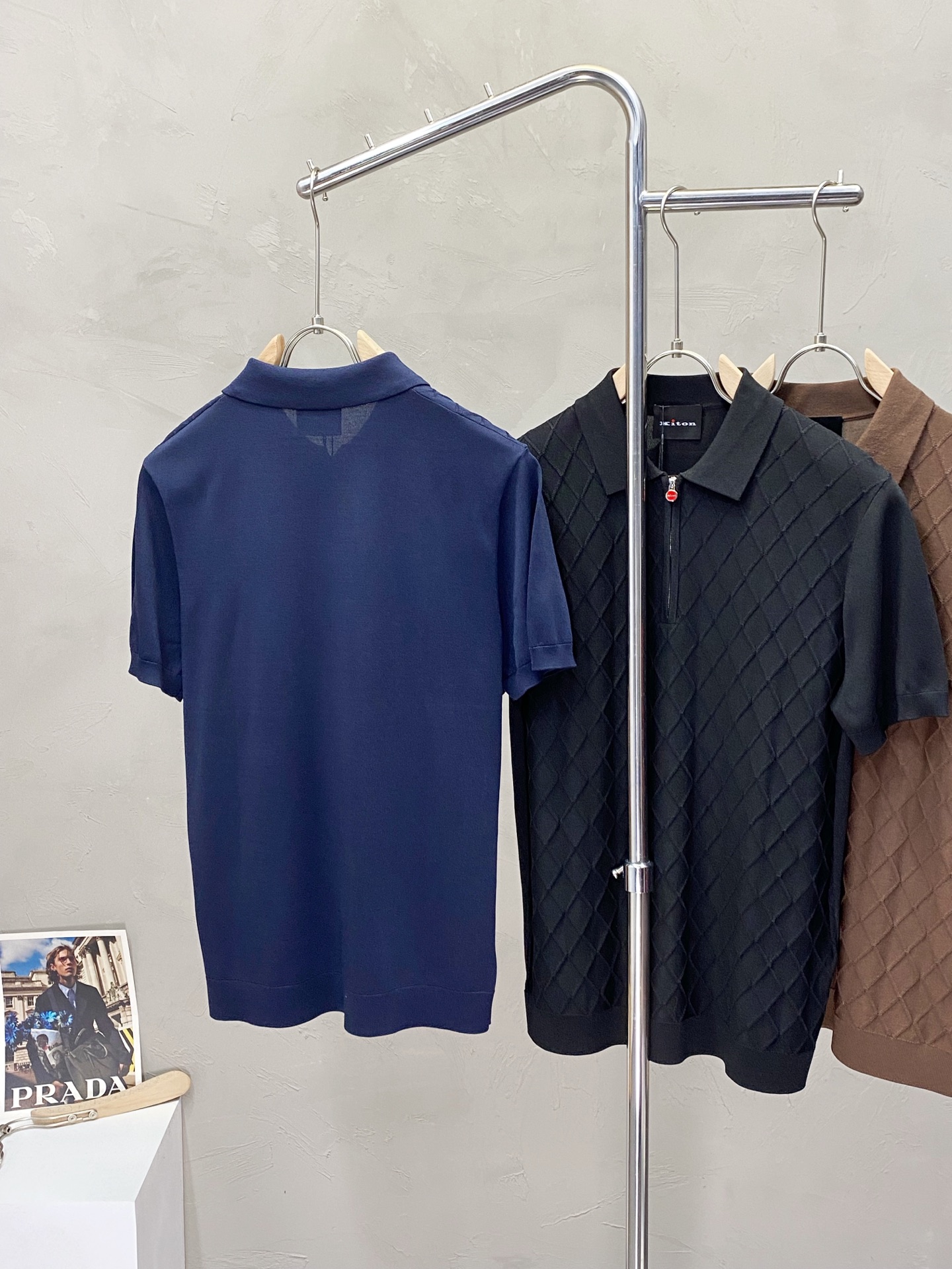 。KITON💥独家专供新款原单男士休闲短袖 高端定制 高端版本 时尚百搭爆款⚠️⚠️✨✨进口面料 手感超