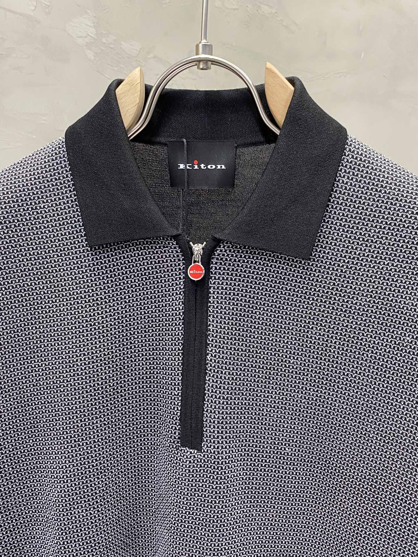 。KITON💥独家专供新款原单男士休闲短袖 高端定制 高端版本 时尚百搭爆款⚠️⚠️✨✨进口面料 手感超