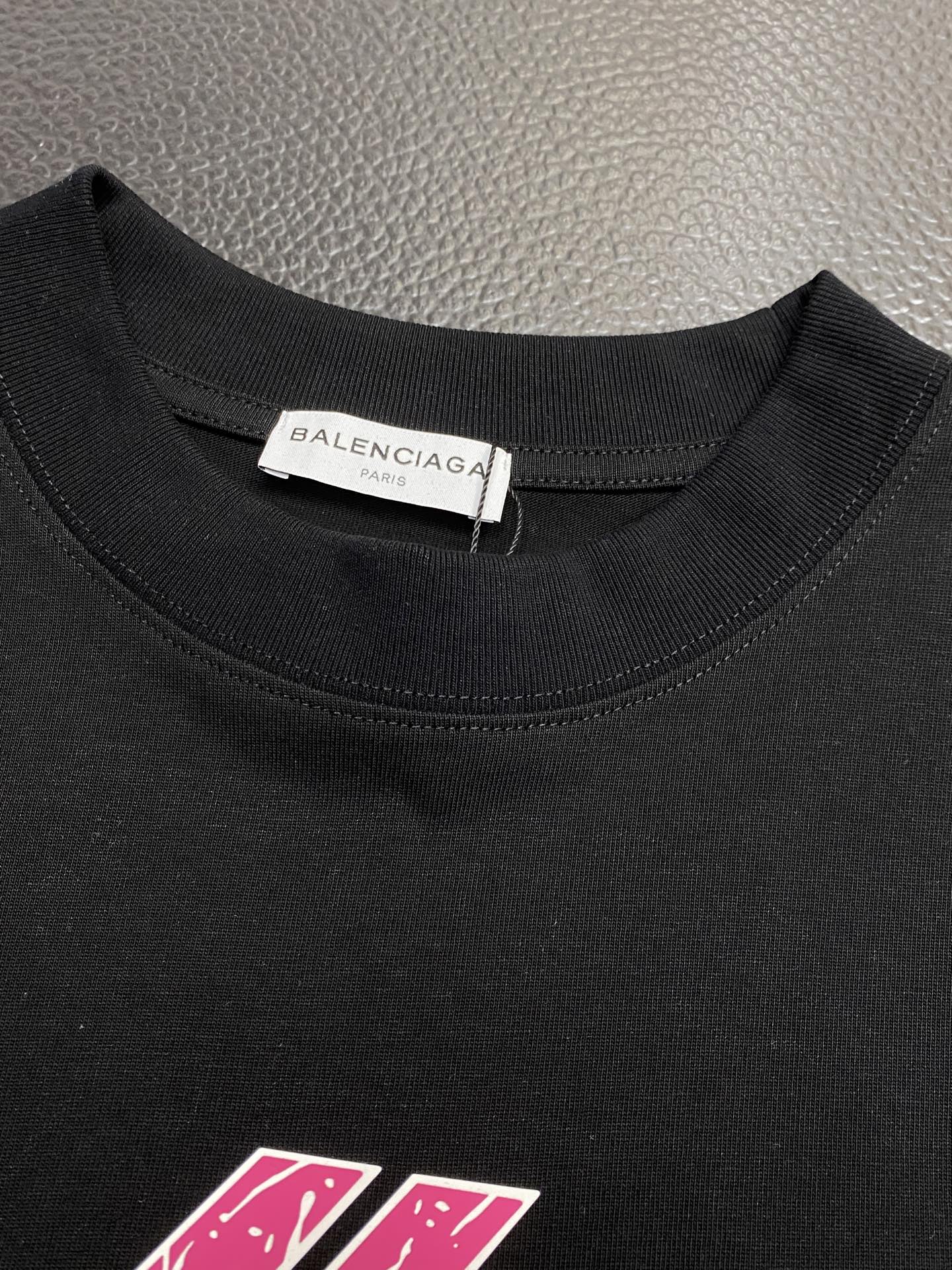 。Balenciga巴黎世家💥独家专供新款原单男士休闲短袖 高端定制 高端版本 时尚百搭爆款⚠️⚠️✨✨