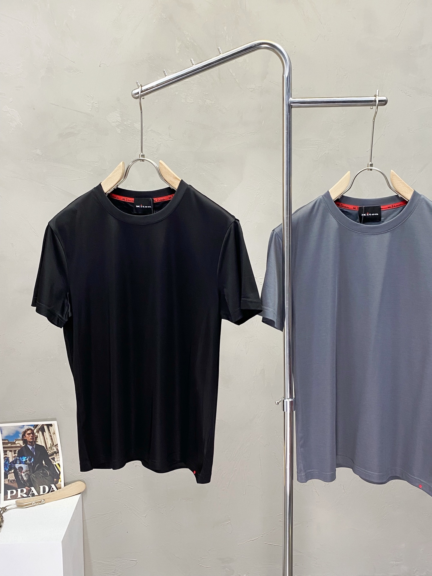 。KITON💥独家专供新款原单男士休闲短袖 高端定制 高端版本 时尚百搭爆款⚠️⚠️✨✨进口面料 手感超