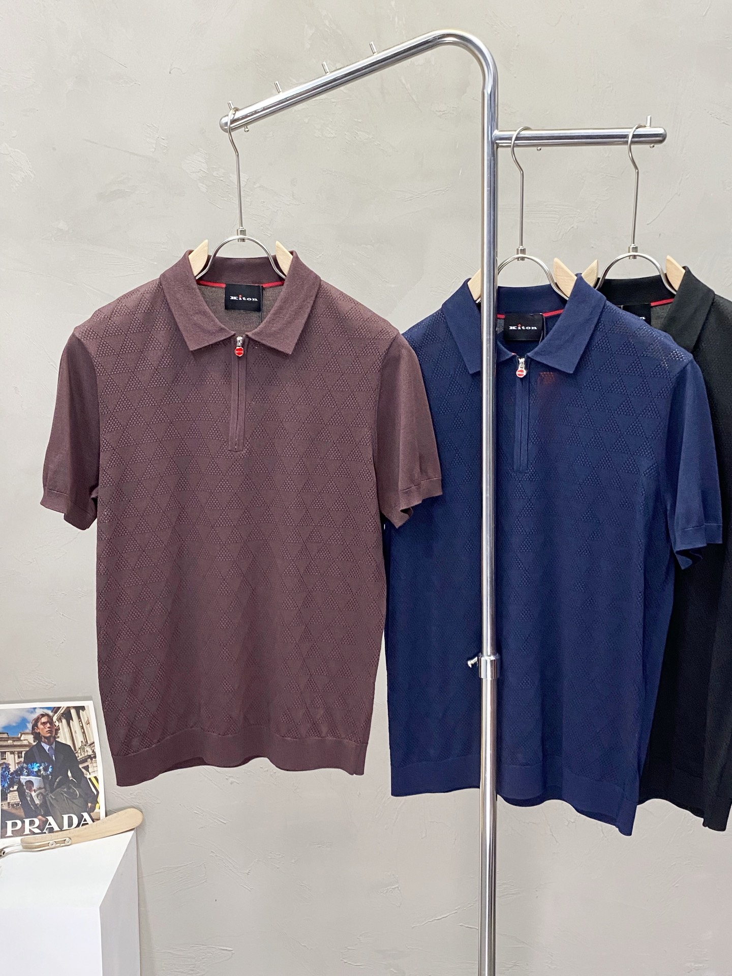 。KITON💥独家专供新款原单男士休闲短袖 高端定制 高端版本 时尚百搭爆款⚠️⚠️✨✨进口面料 手感超