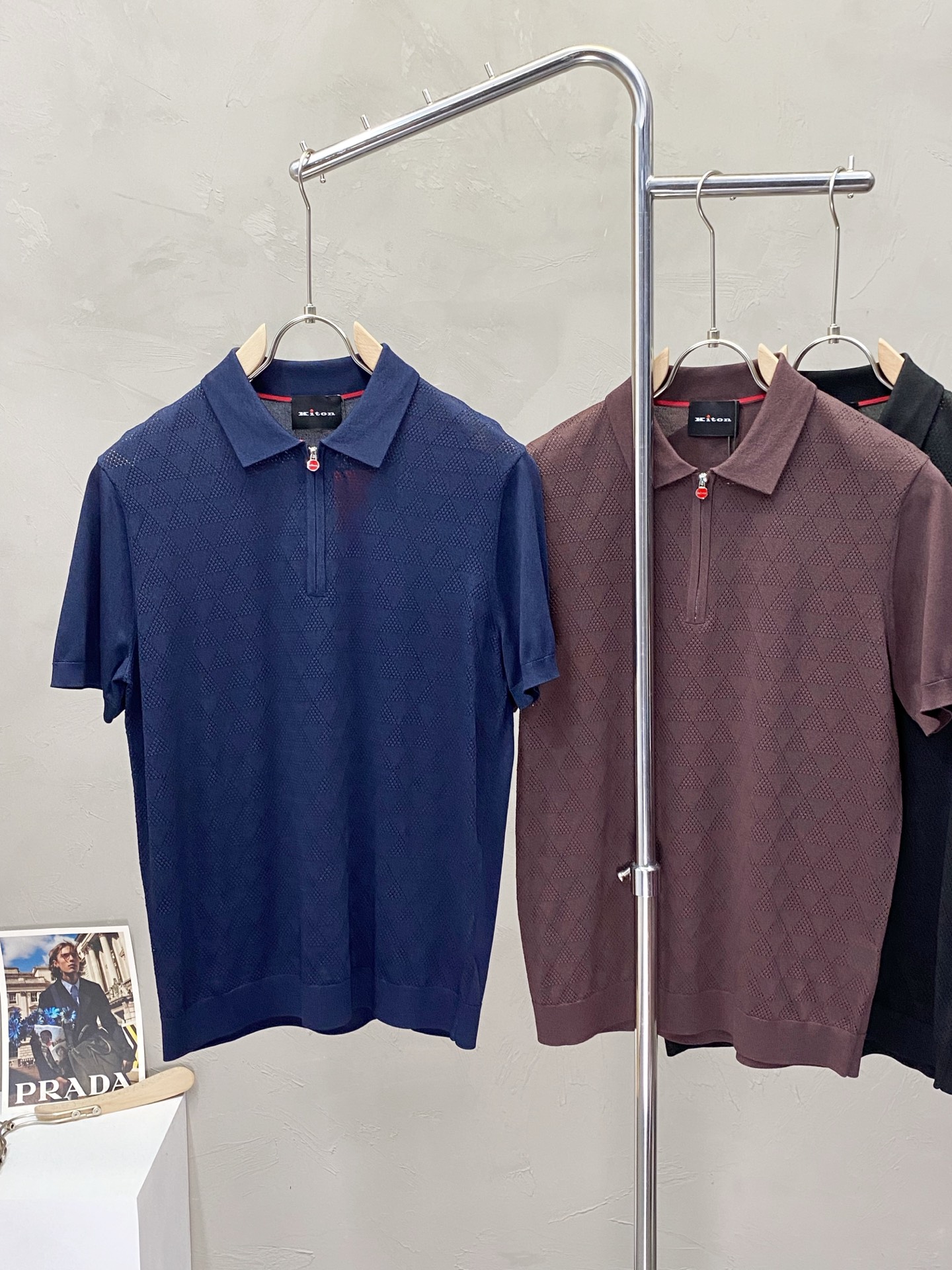 。KITON💥独家专供新款原单男士休闲短袖 高端定制 高端版本 时尚百搭爆款⚠️⚠️✨✨进口面料 手感超