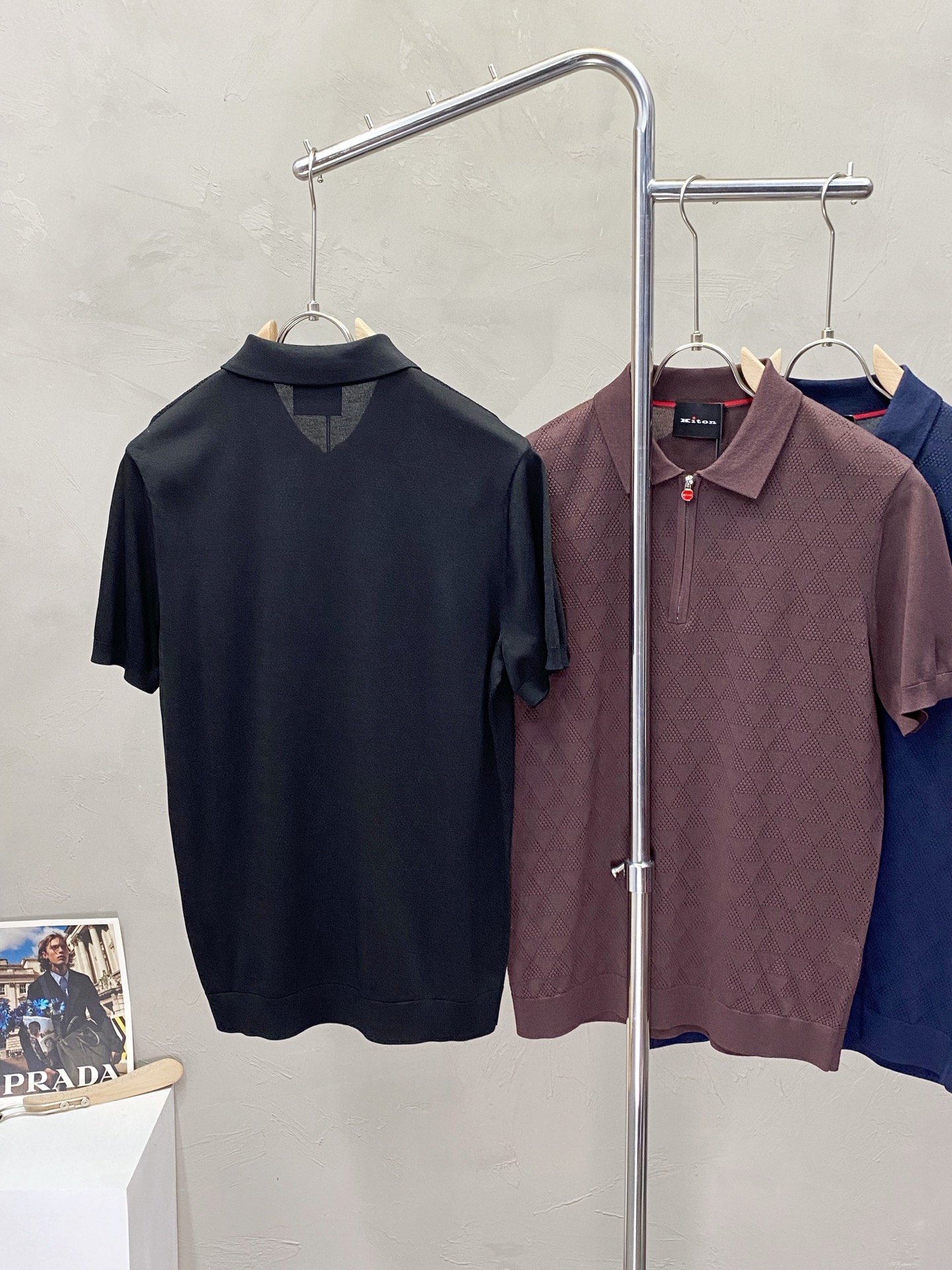 。KITON💥独家专供新款原单男士休闲短袖 高端定制 高端版本 时尚百搭爆款⚠️⚠️✨✨进口面料 手感超