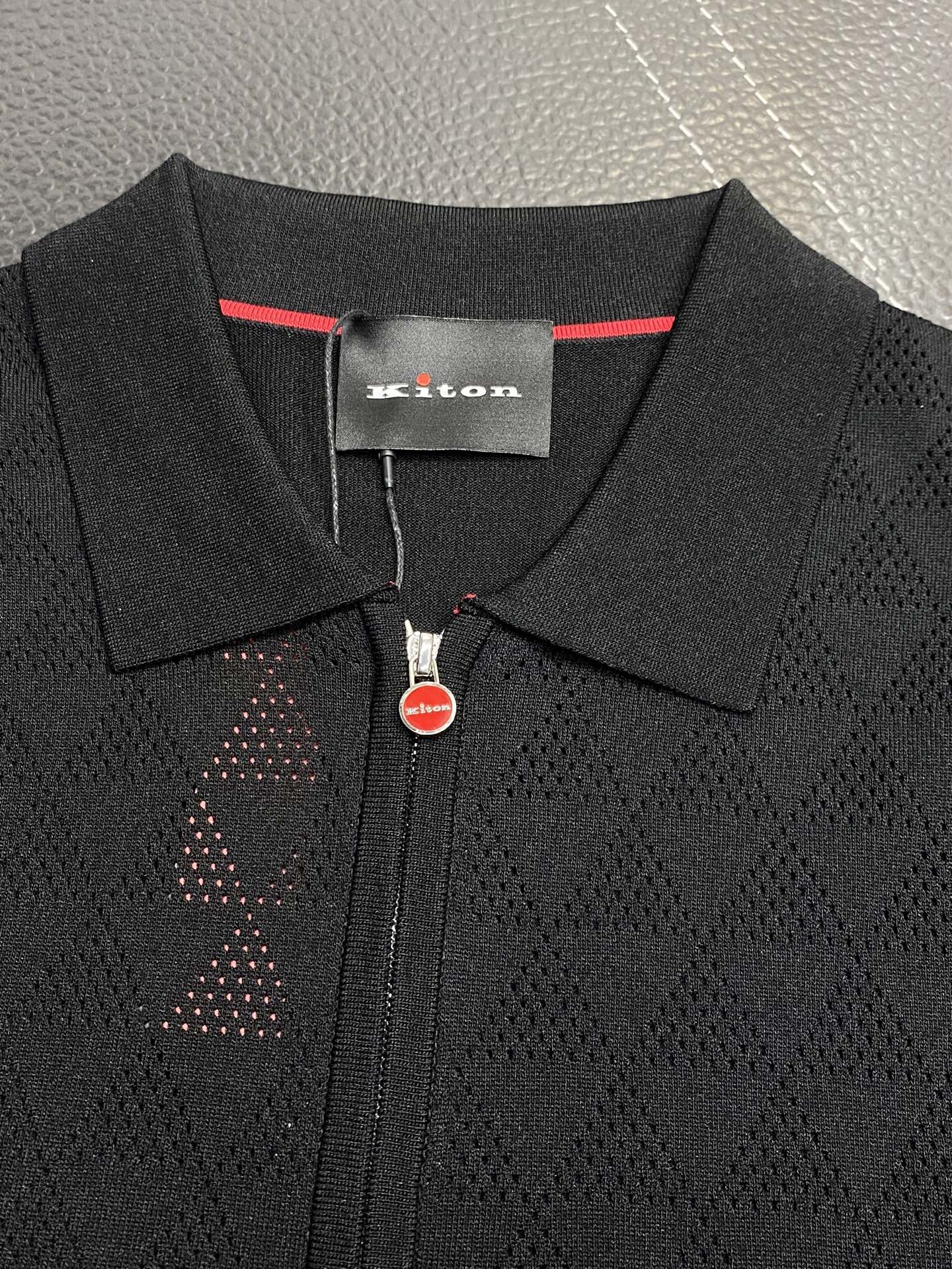 。KITON💥独家专供新款原单男士休闲短袖 高端定制 高端版本 时尚百搭爆款⚠️⚠️✨✨进口面料 手感超