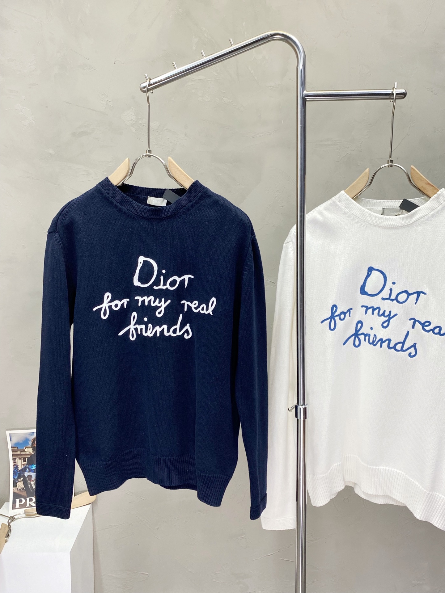 。Dior迪奥💥独家专供新款原单男士休闲秋冬毛衣 高端定制 高端版本 时尚百搭爆款⚠️⚠️✨✨进口面料 