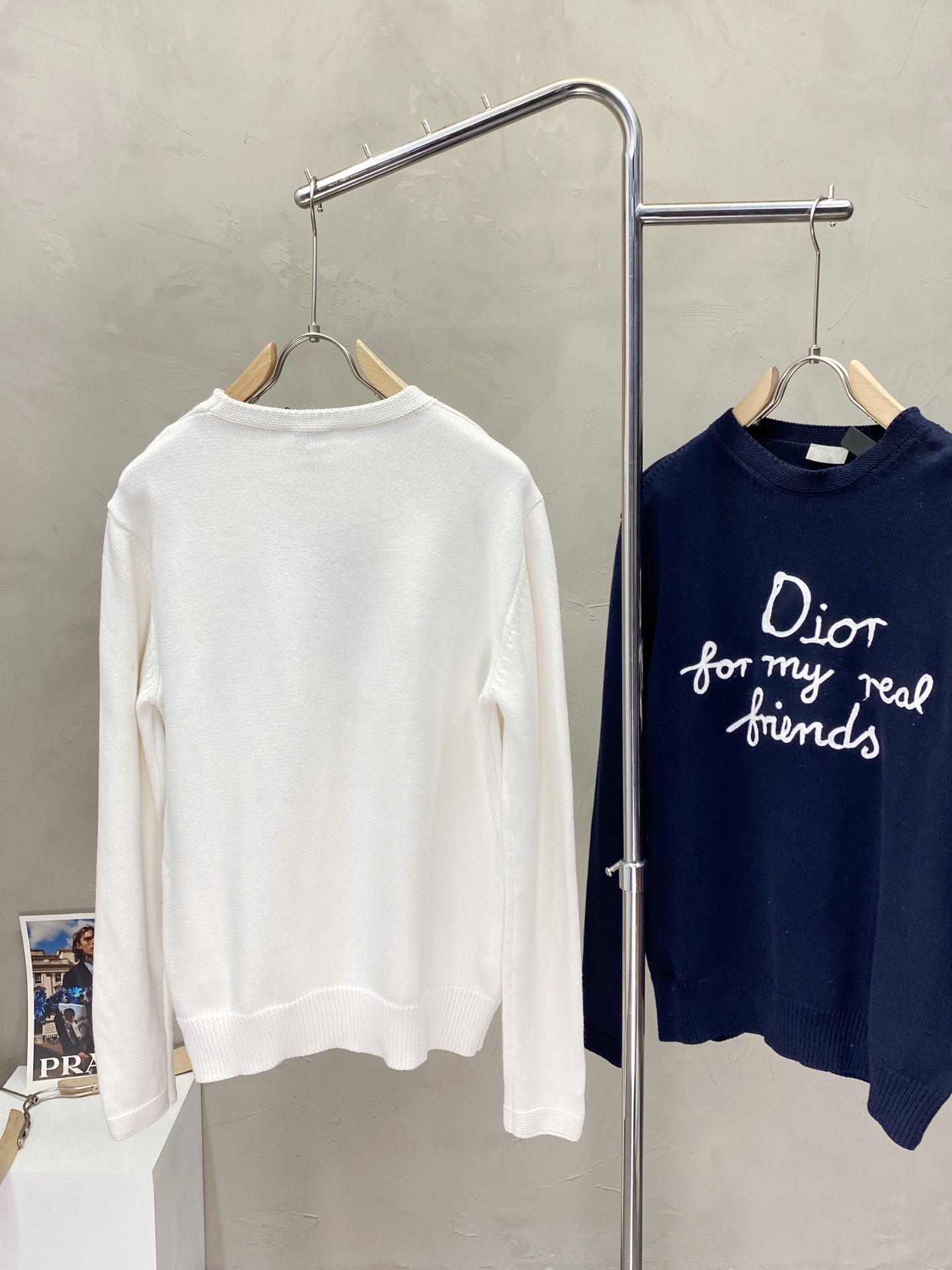 。Dior迪奥💥独家专供新款原单男士休闲秋冬毛衣 高端定制 高端版本 时尚百搭爆款⚠️⚠️✨✨进口面料 