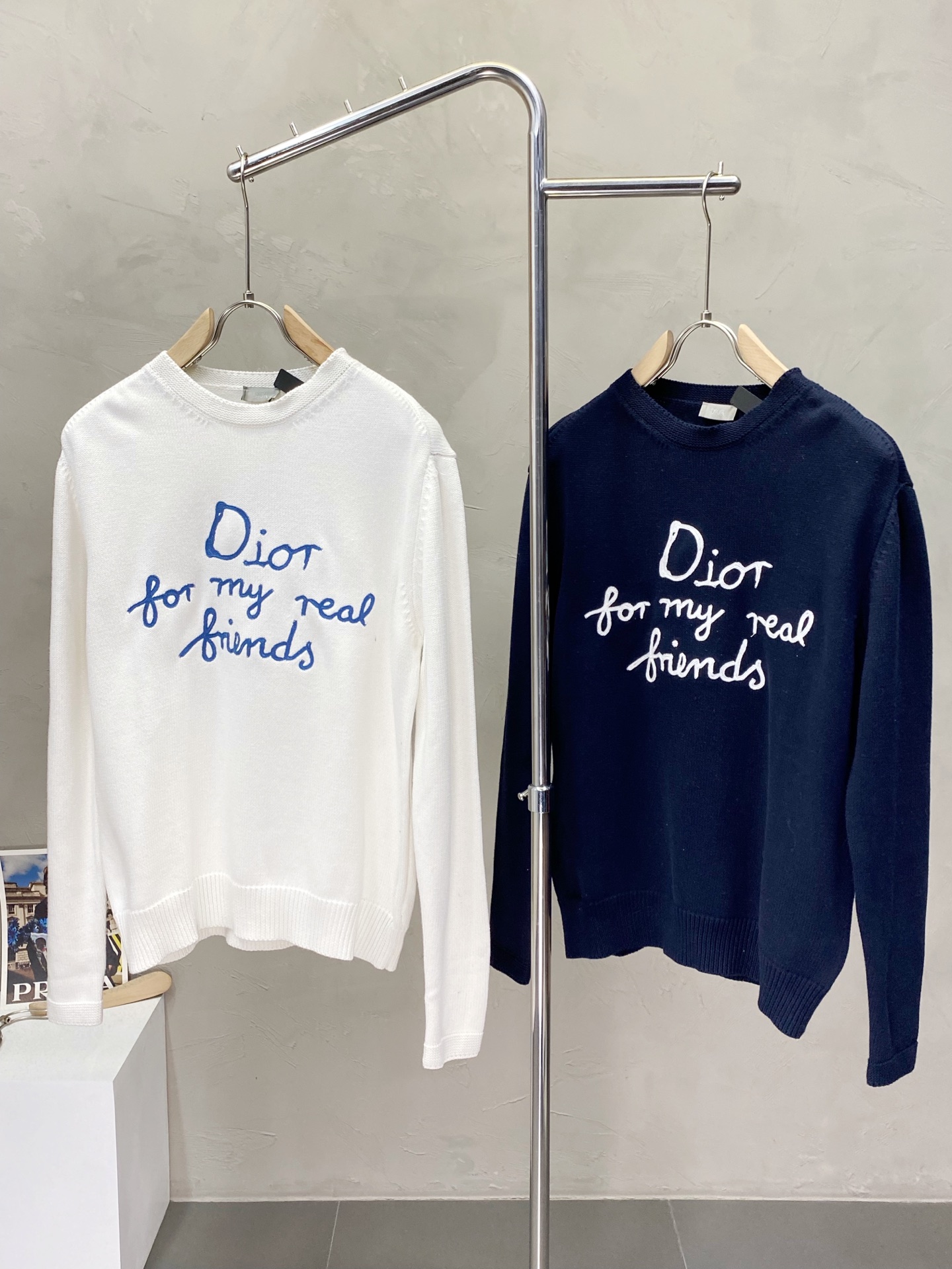 。Dior迪奥💥独家专供新款原单男士休闲秋冬毛衣 高端定制 高端版本 时尚百搭爆款⚠️⚠️✨✨进口面料 