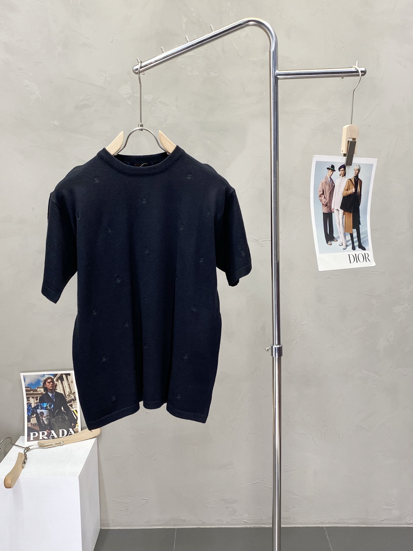 。Louis Vuitton路易威登💥独家专供新款原单男士休闲针织短袖 高端定制 高端版本 时尚百搭爆款