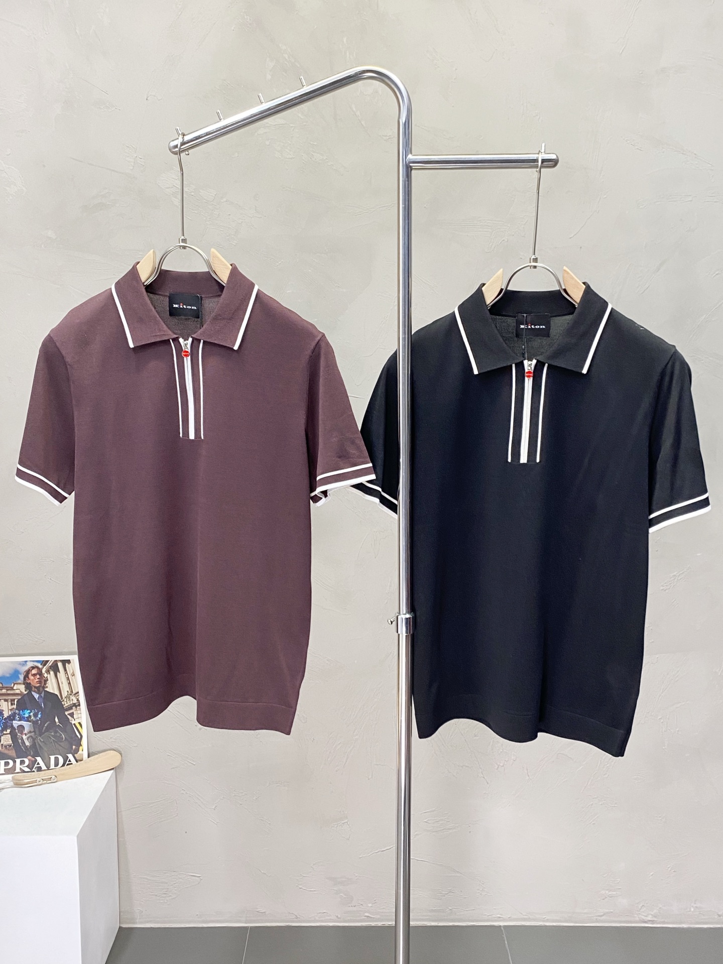 。KITON💥独家专供新款原单男士休闲短袖 高端定制 高端版本 时尚百搭爆款⚠️⚠️✨✨进口面料 手感超