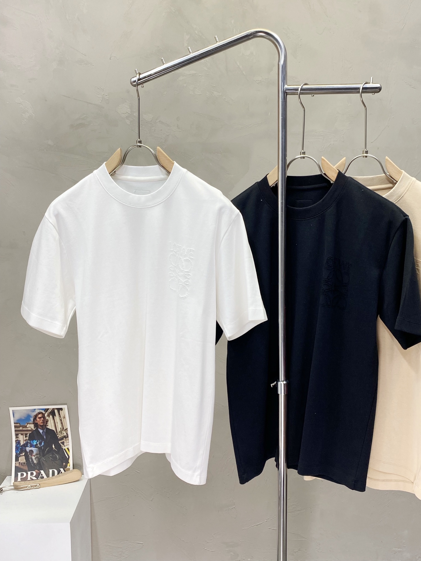 。LOEWE罗意威💥独家专供新款原单男士休闲短袖 高端定制 高端版本 时尚百搭爆款⚠️⚠️✨✨进口面料 