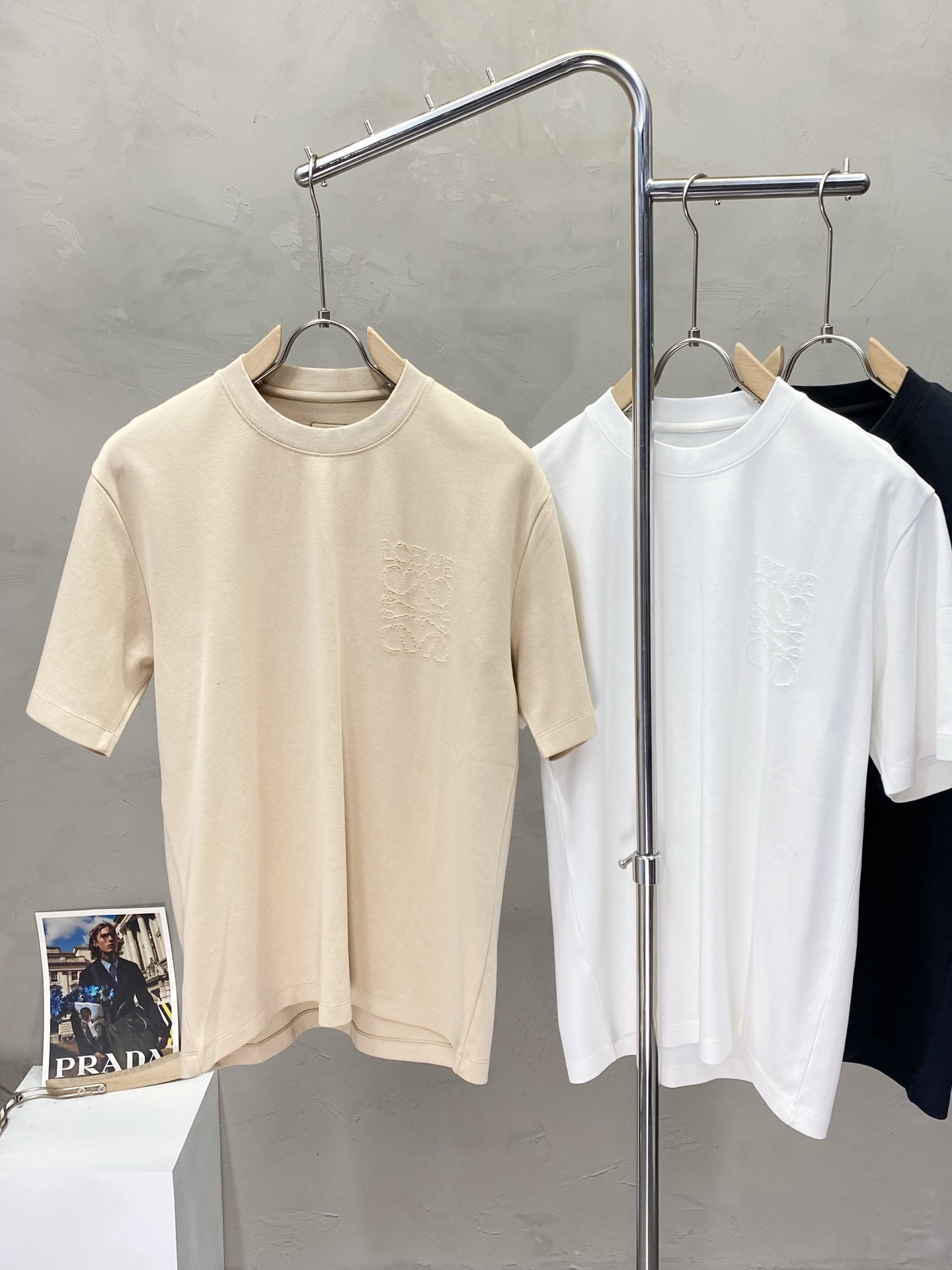 。LOEWE罗意威💥独家专供新款原单男士休闲短袖 高端定制 高端版本 时尚百搭爆款⚠️⚠️✨✨进口面料 