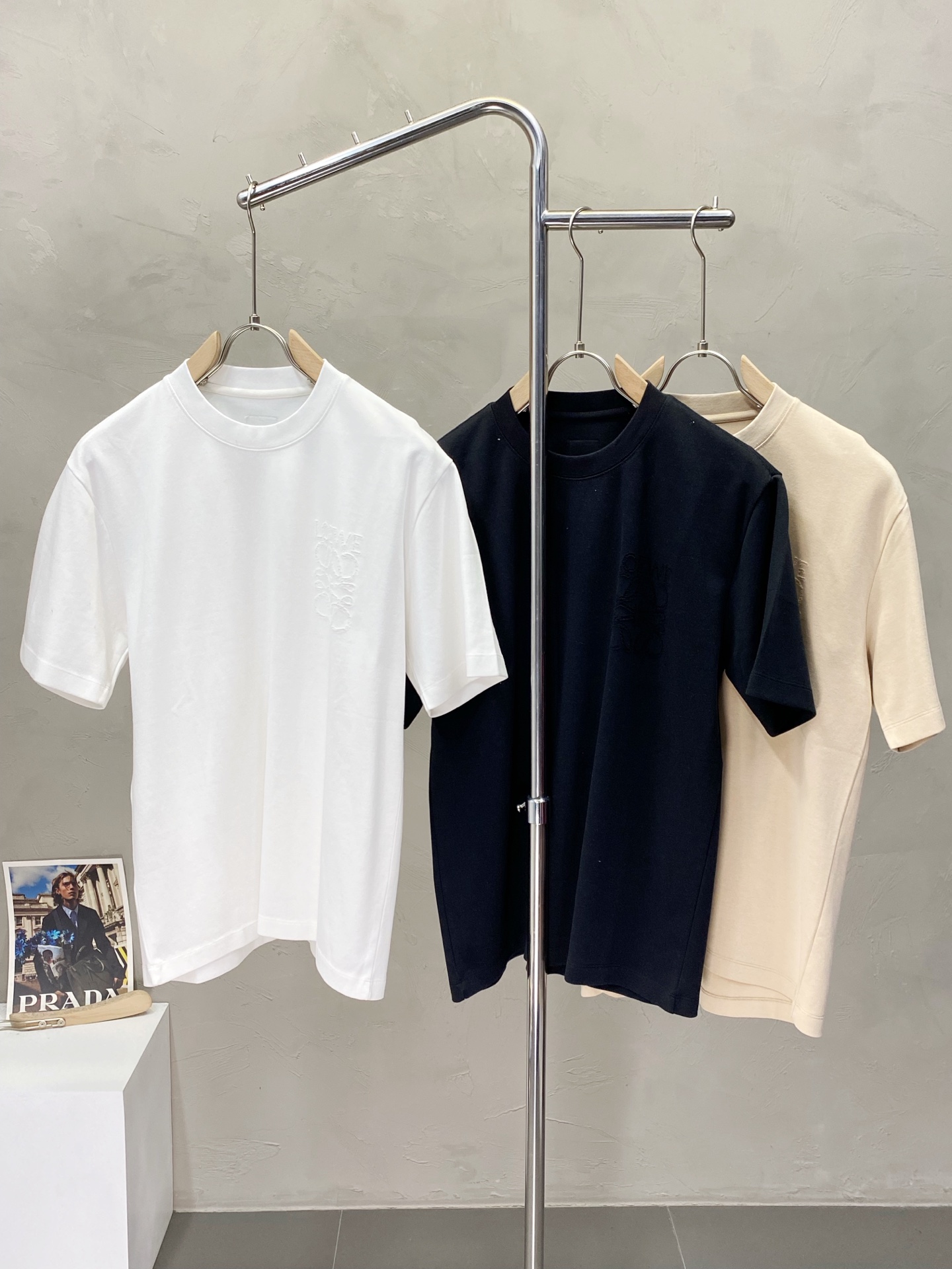 。LOEWE罗意威💥独家专供新款原单男士休闲短袖 高端定制 高端版本 时尚百搭爆款⚠️⚠️✨✨进口面料 