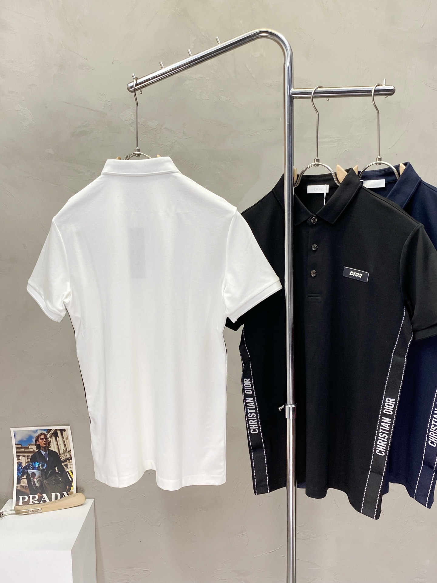 。Dior迪奥💥独家专供新款原单男士休闲Polo短袖 高端定制 高端版本 时尚百搭爆款⚠️⚠️✨✨进口面