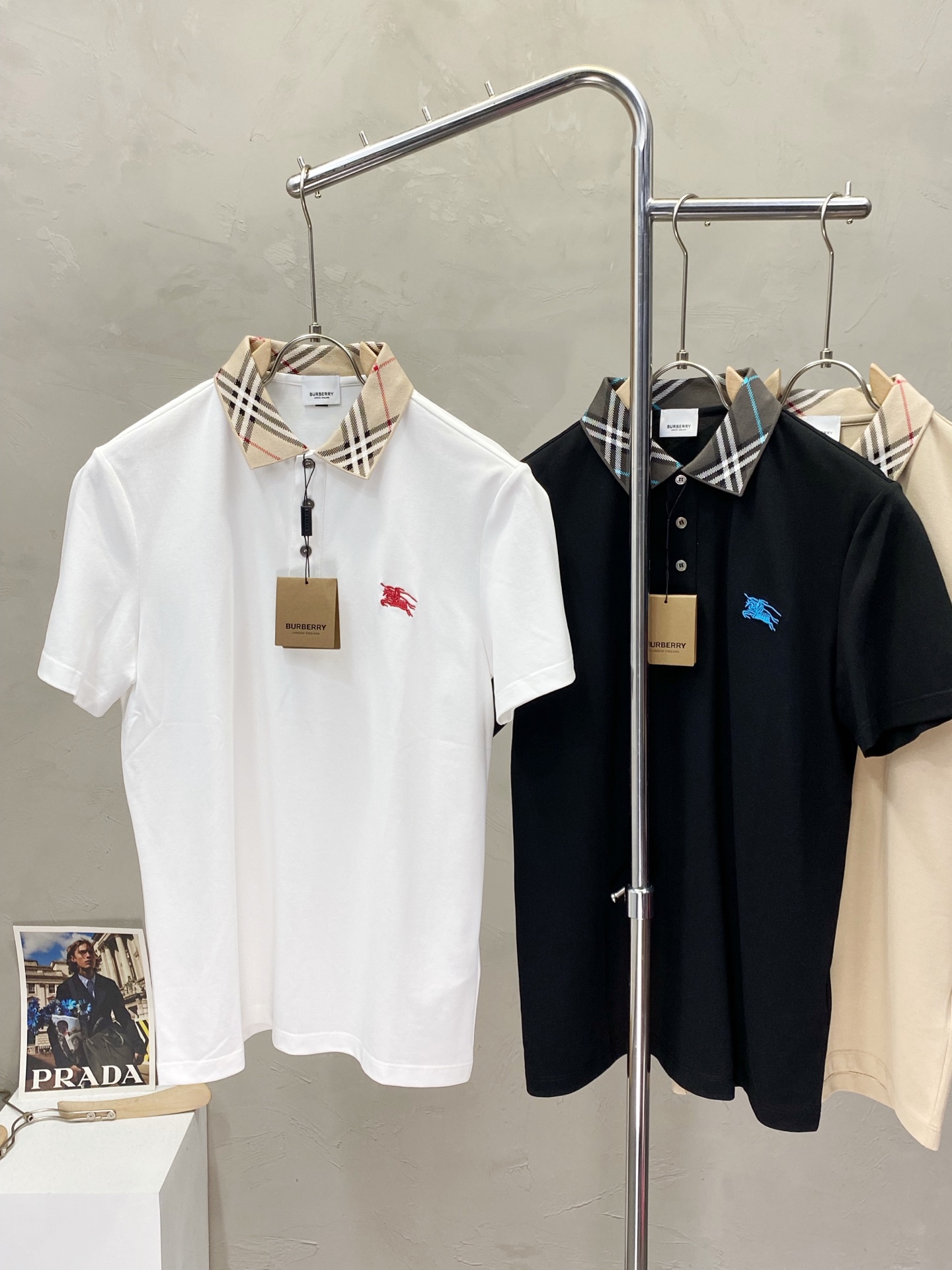 。Burberry巴宝莉💥独家专供新款原单男士休闲短袖 高端定制 高端版本 时尚百搭爆款⚠️⚠️✨✨进口