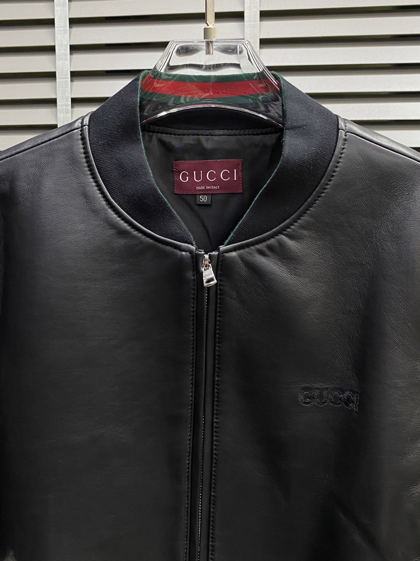 。皮衣- Gucci古驰💥独家专供最新秋冬皮夹克外套 经典设计与颜值爆棚的皮衣 进口皮面料 品质更是无法
