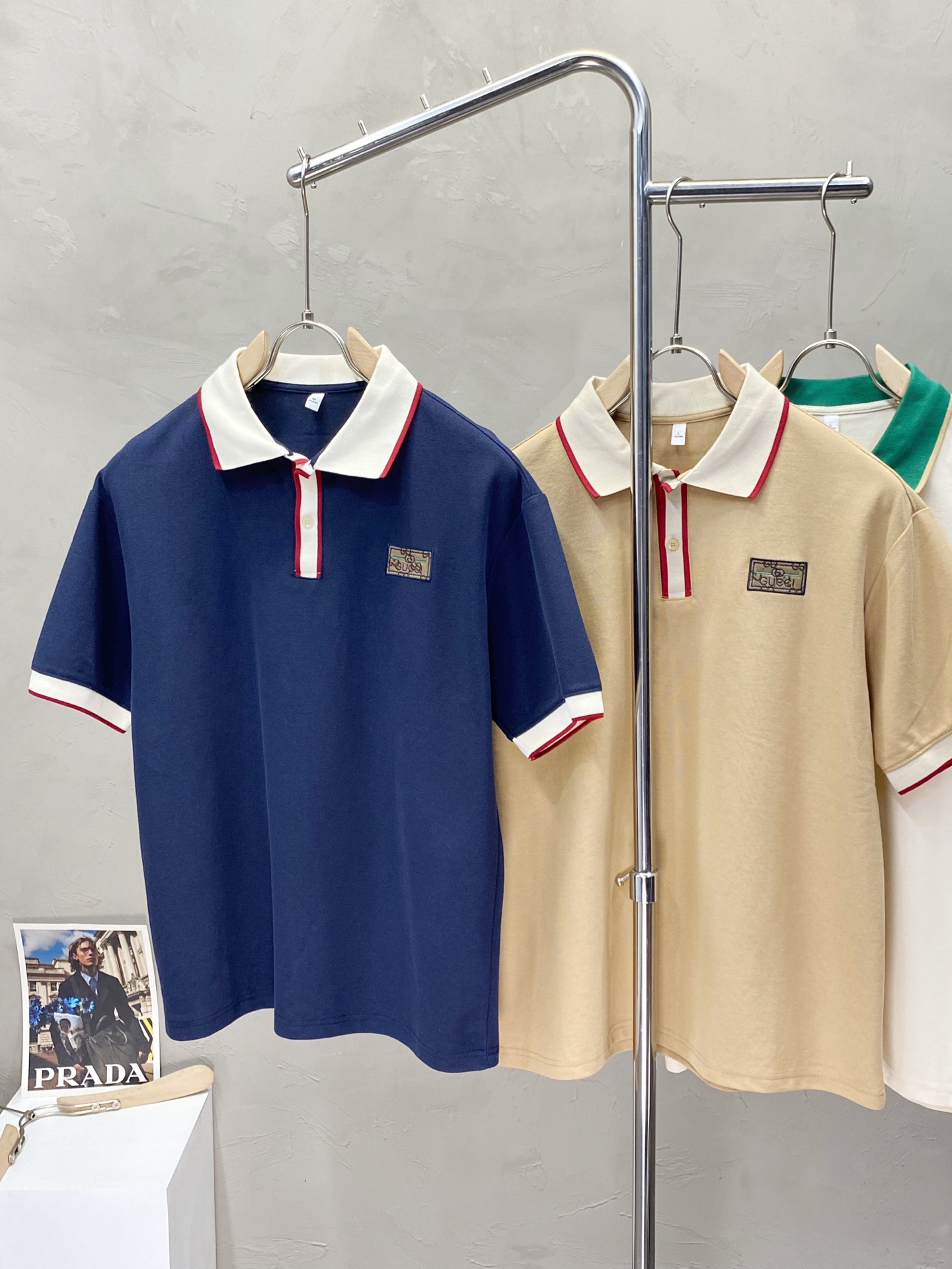 。Gucci古驰💥独家专供新款原单男士休闲短袖 高端定制 高版本 时尚百搭爆款⚠️⚠️✨✨进口面料 手感