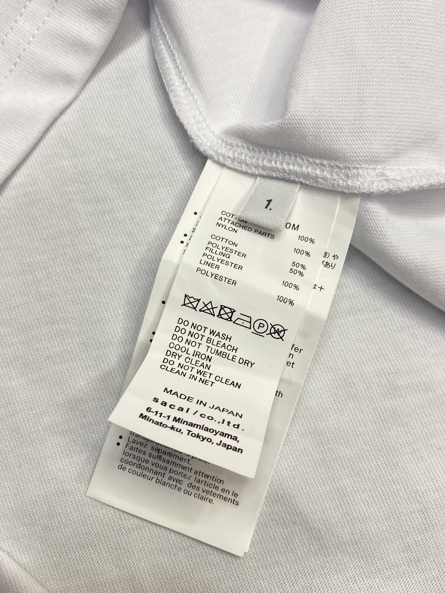 。SACAI💥独家专供新款原单男士休闲短袖 高端定制 高版本 时尚百搭爆款⚠️⚠️✨✨进口面料 手感超柔