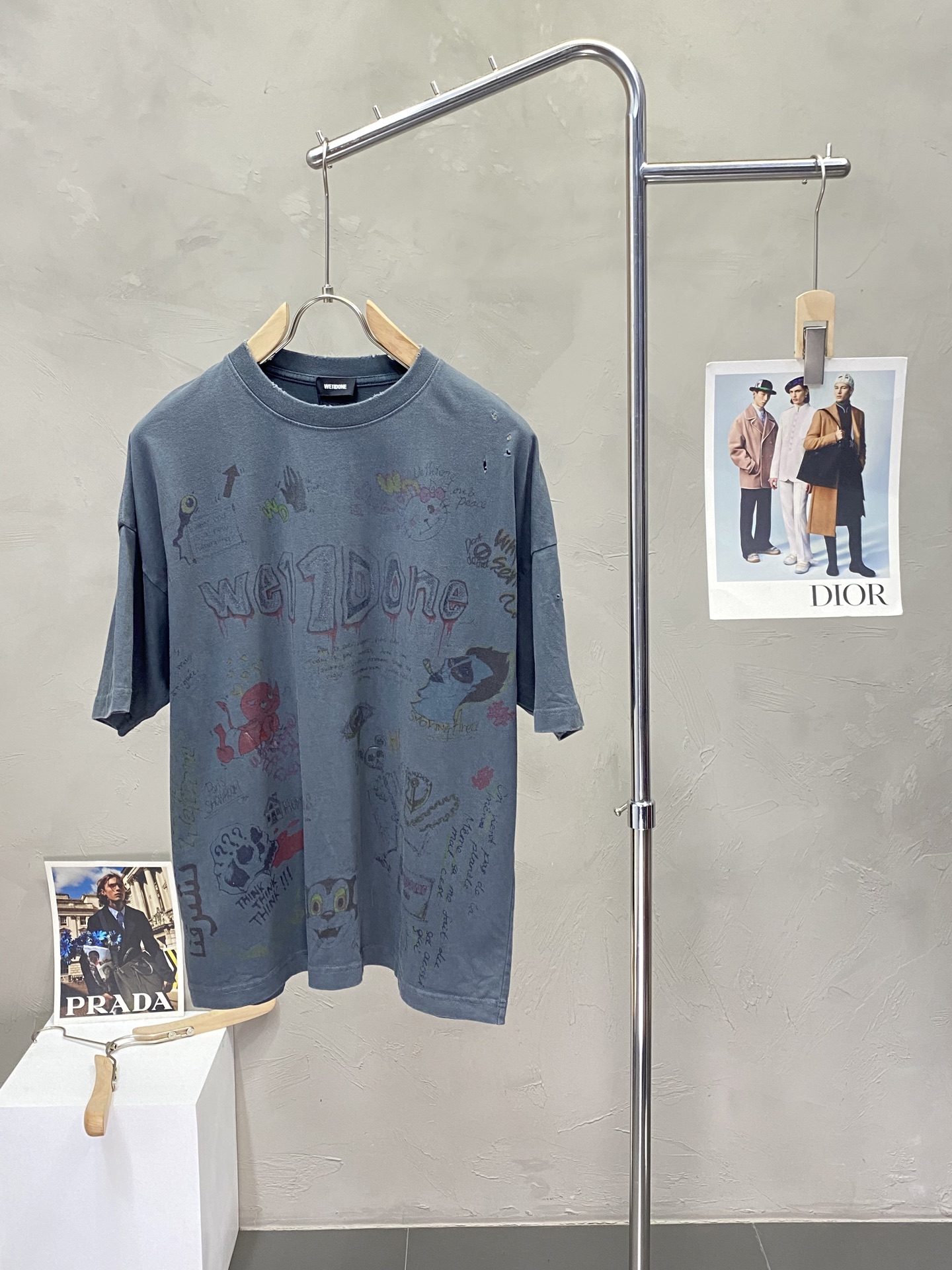 。WE11DONE💥独家专供新款原单男士休闲短袖 高端定制 高版本 时尚百搭爆款⚠️⚠️✨✨进口面料 手