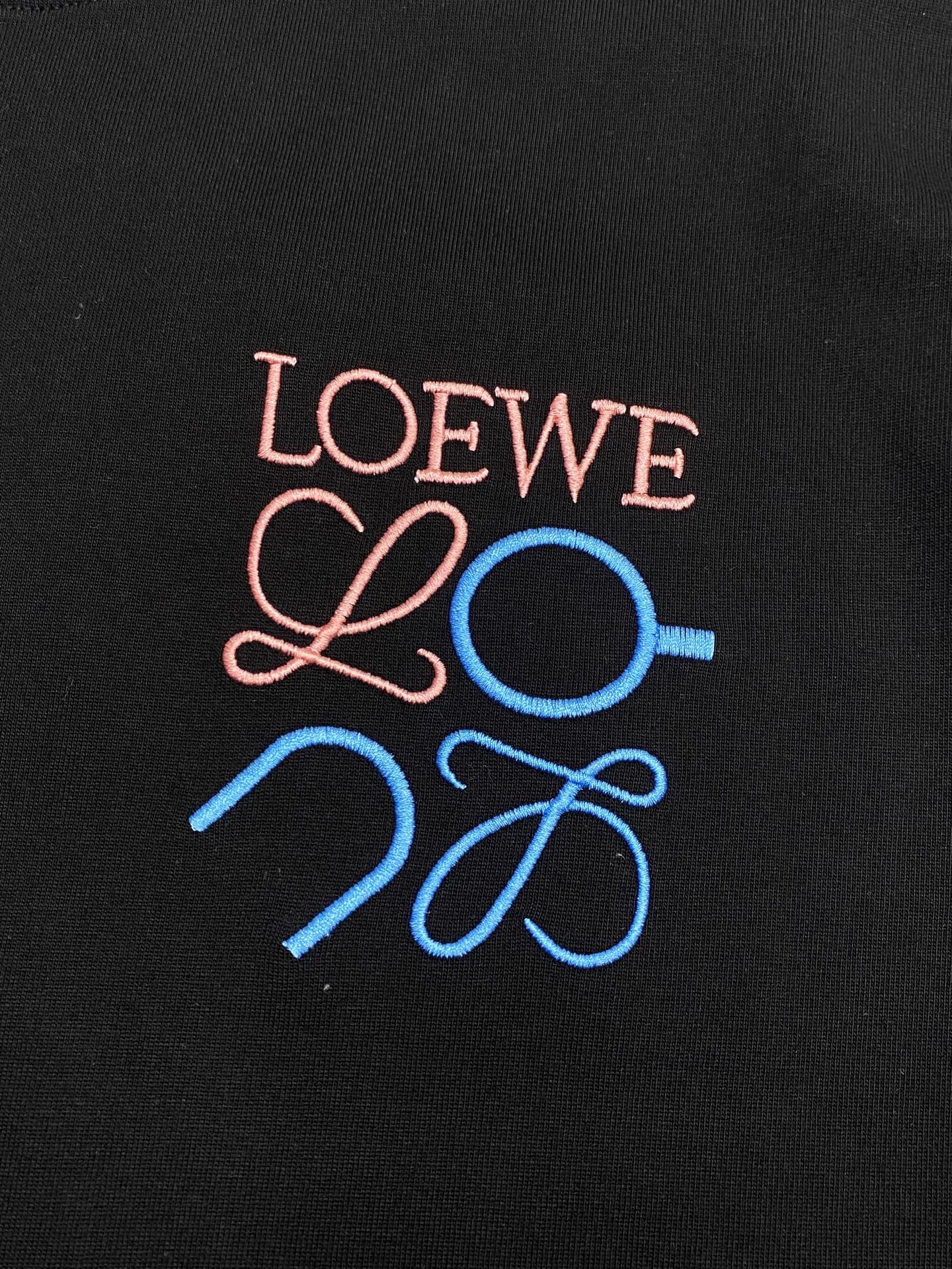 。LOEWE罗意威💥独家专供新款原单男士休闲短袖 高端定制 高版本 时尚百搭爆款⚠️⚠️✨✨进口面料 手