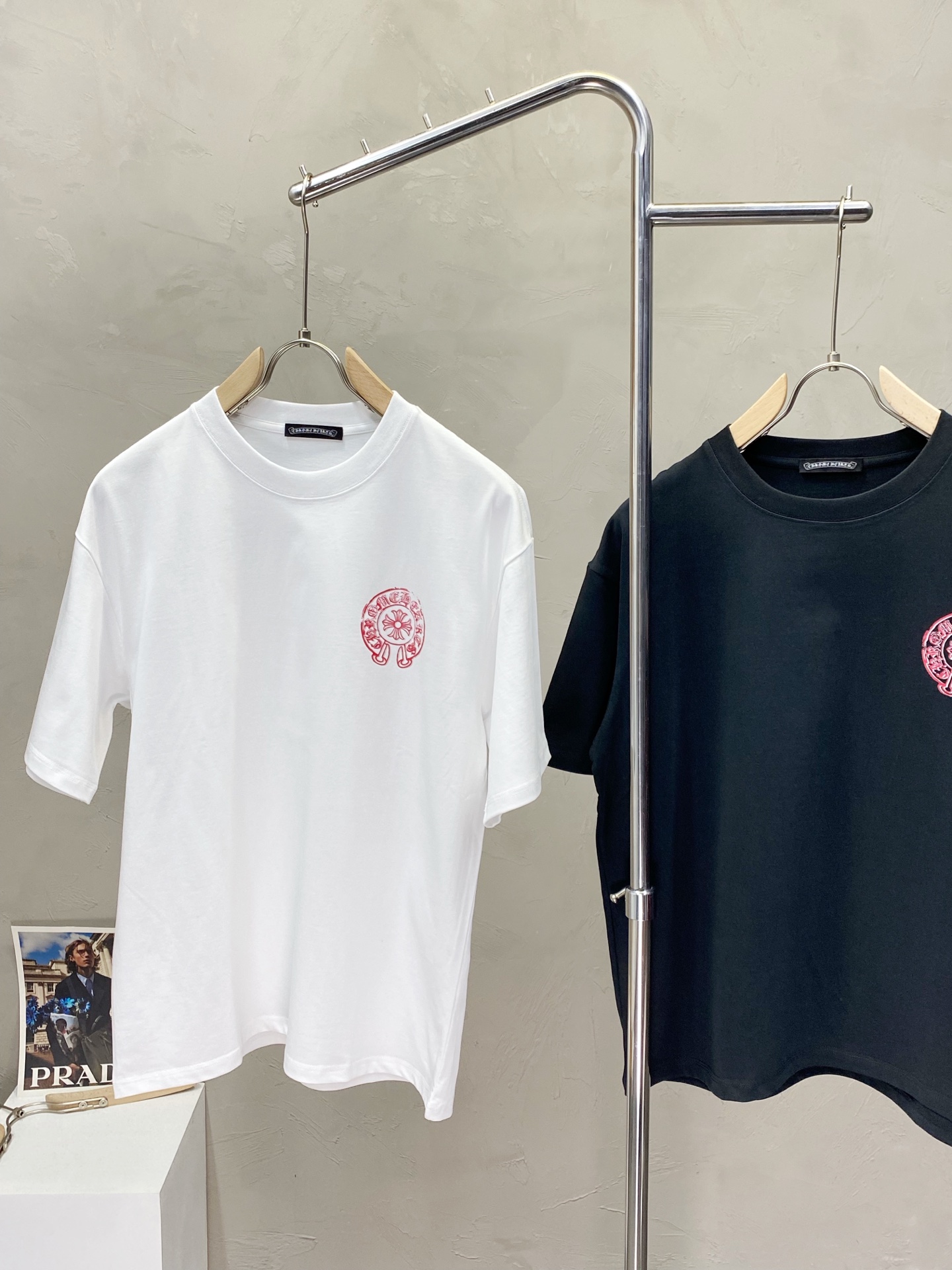 。Chrome Hearts克罗心💥独家专供新款原单男士休闲短袖 高端定制 高端版本 时尚百搭爆款⚠️⚠