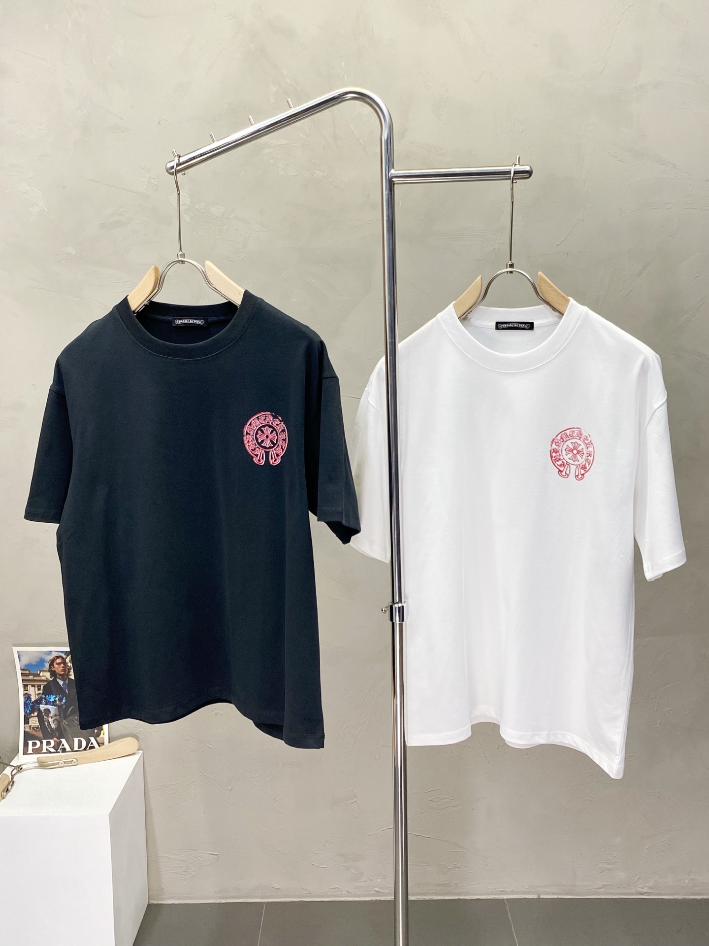 。Chrome Hearts克罗心💥独家专供新款原单男士休闲短袖 高端定制 高端版本 时尚百搭爆款⚠️⚠